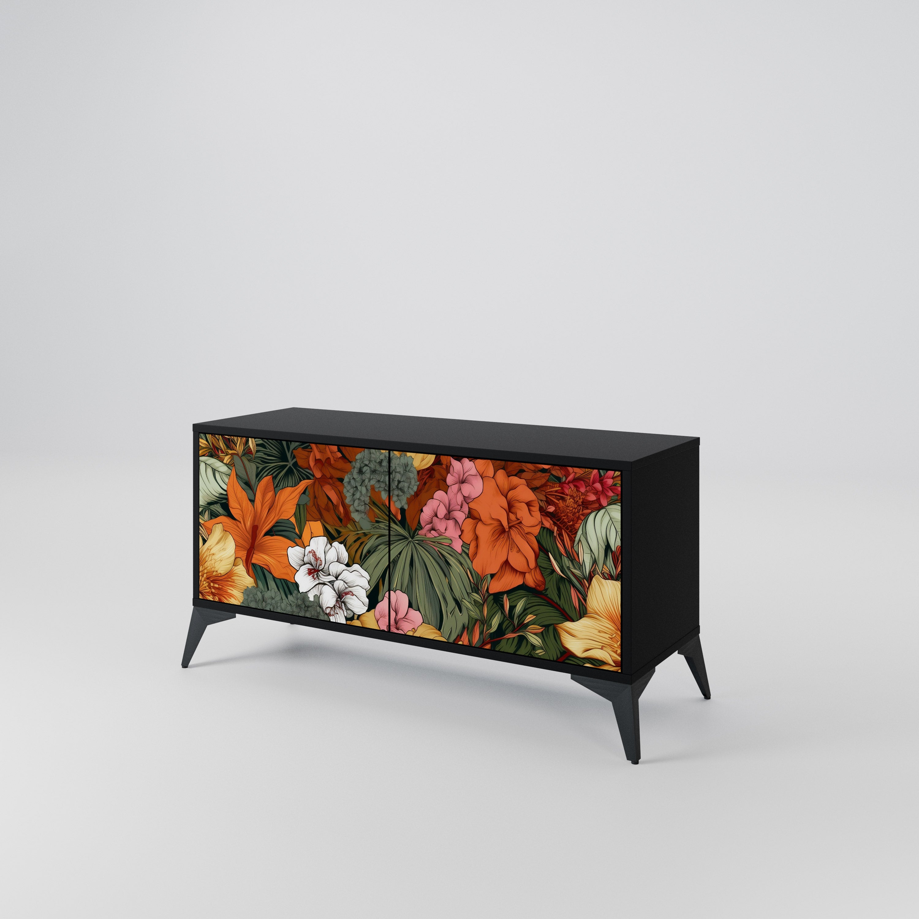 RADIANT FLORA Kompaktowa szafka RTV 2-drzwiowa