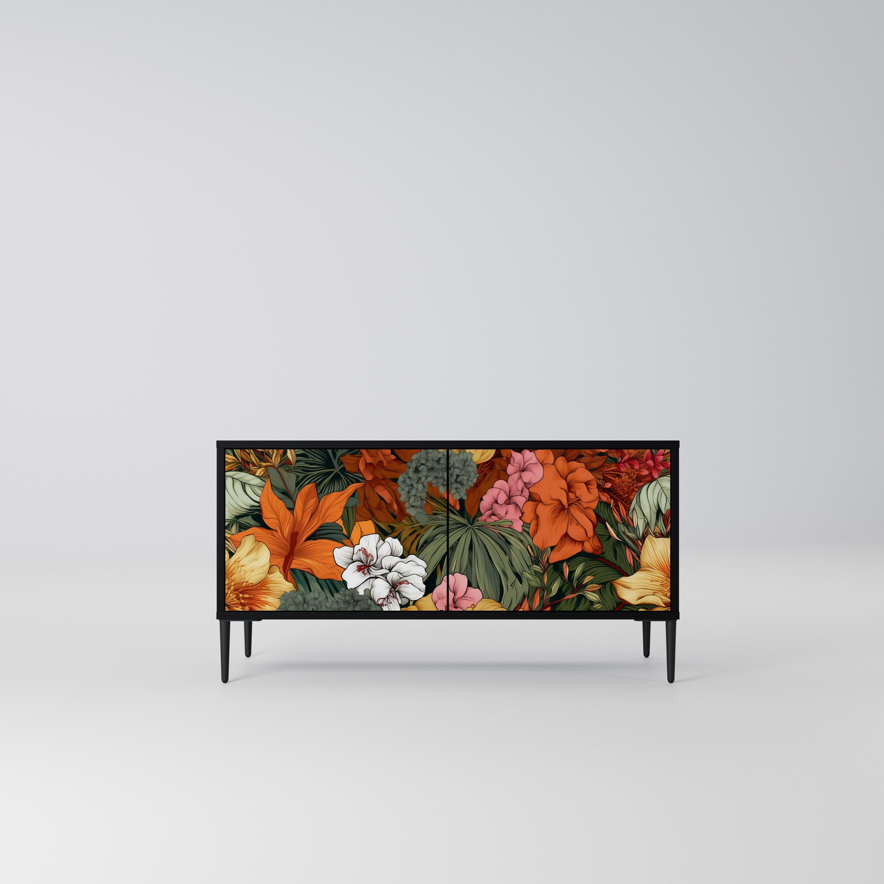 RADIANT FLORA Kompaktowa szafka RTV 2-drzwiowa