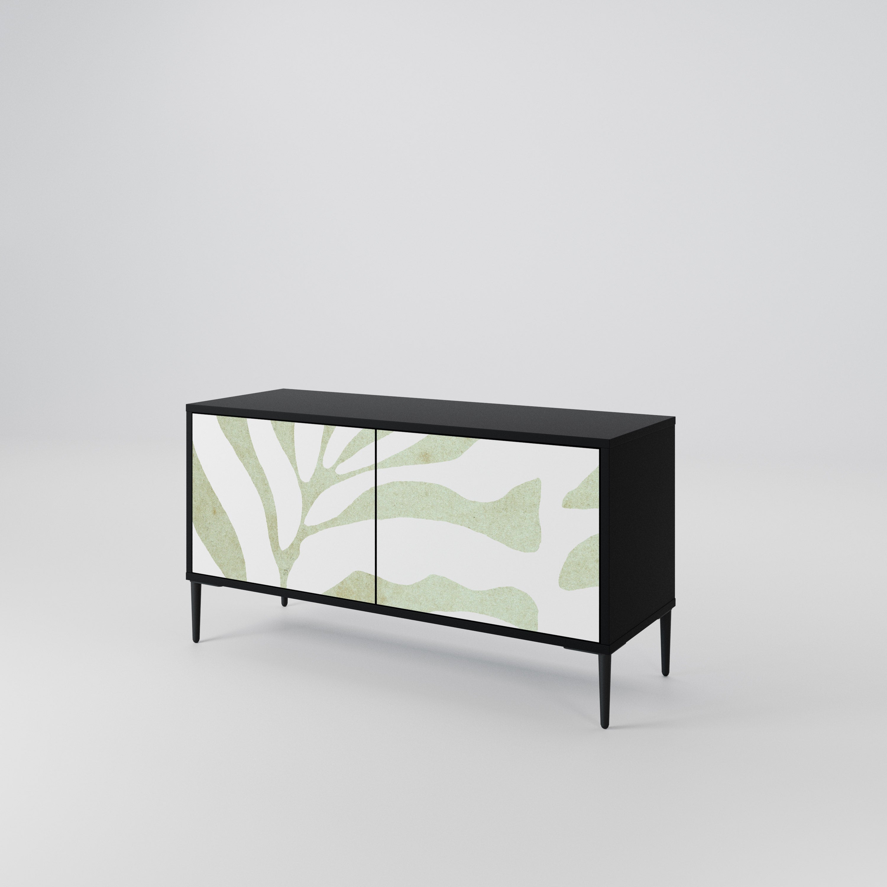 BOTANICAL SPARK Kompaktowa szafka RTV 2-drzwiowa