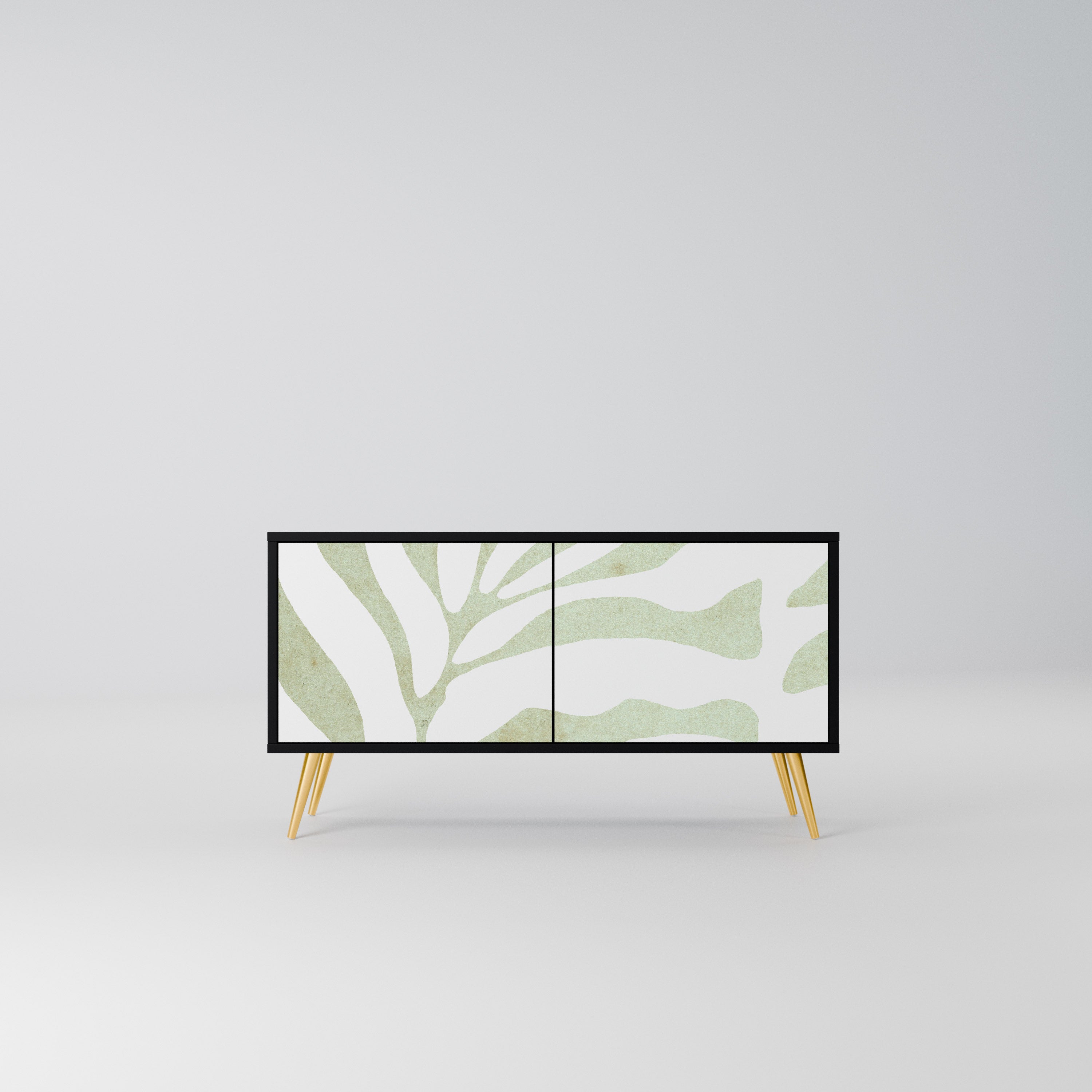BOTANICAL SPARK Kompaktowa szafka RTV 2-drzwiowa