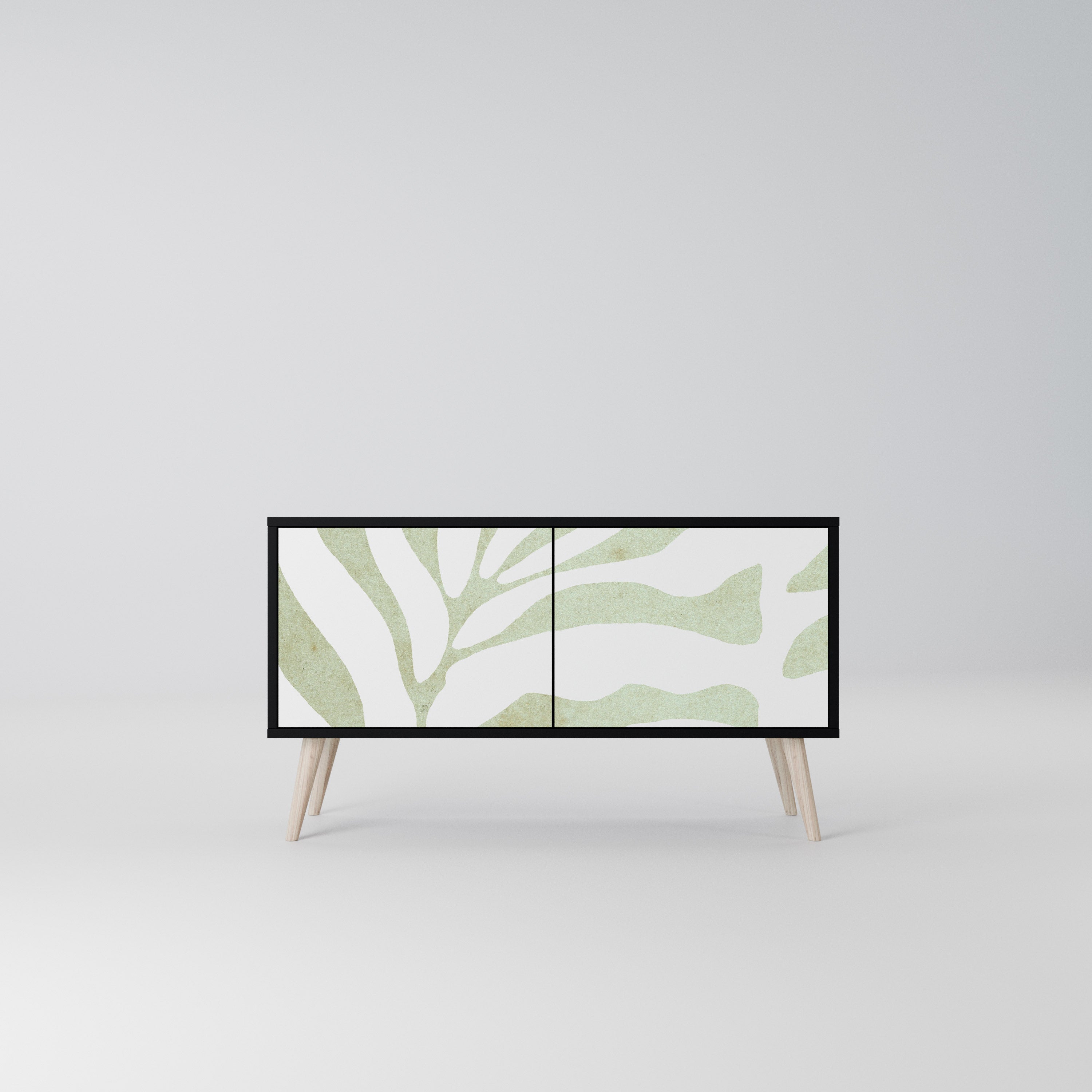 BOTANICAL SPARK Kompaktowa szafka RTV 2-drzwiowa