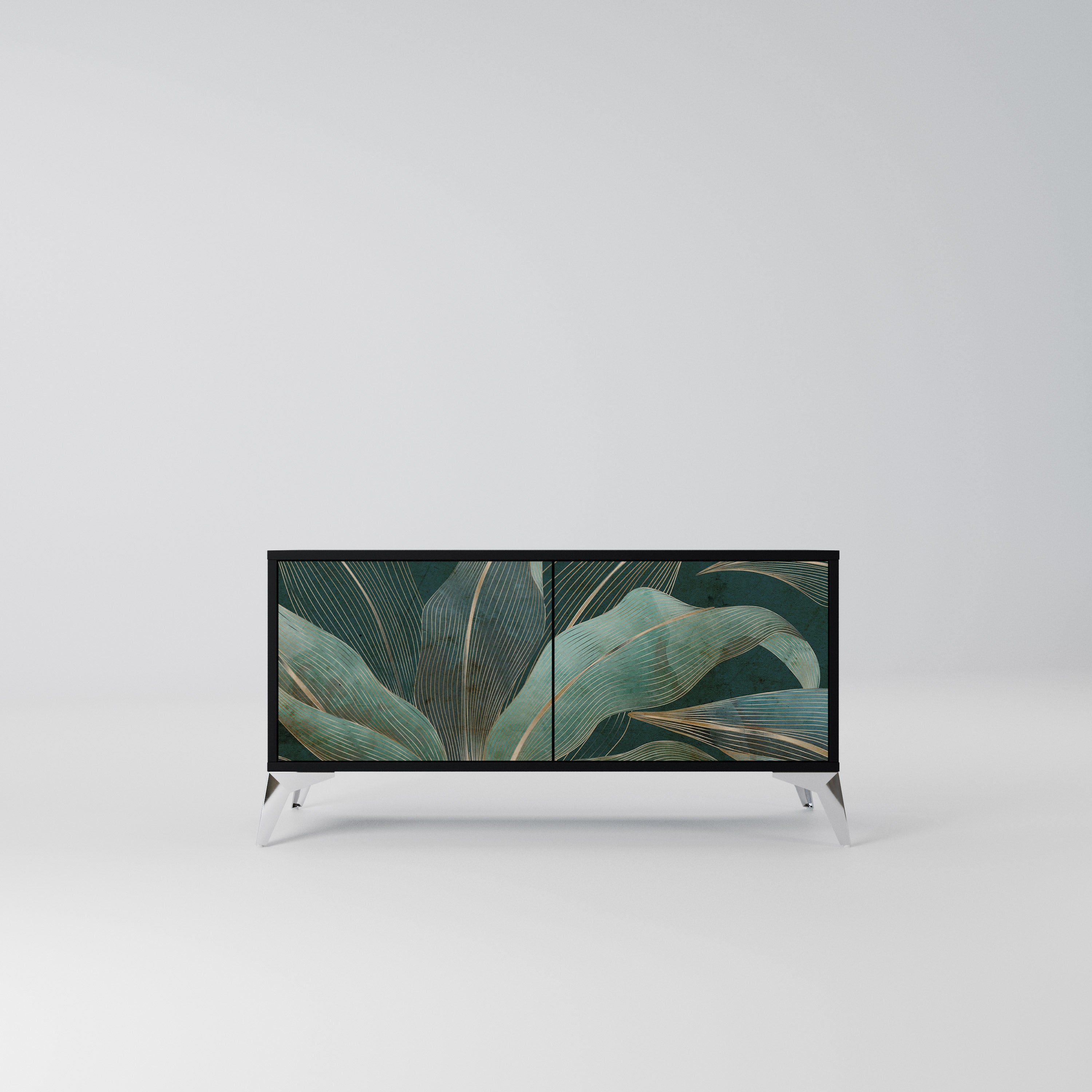 ROYAL GREEN Kompaktowa szafka RTV 2-drzwiowa