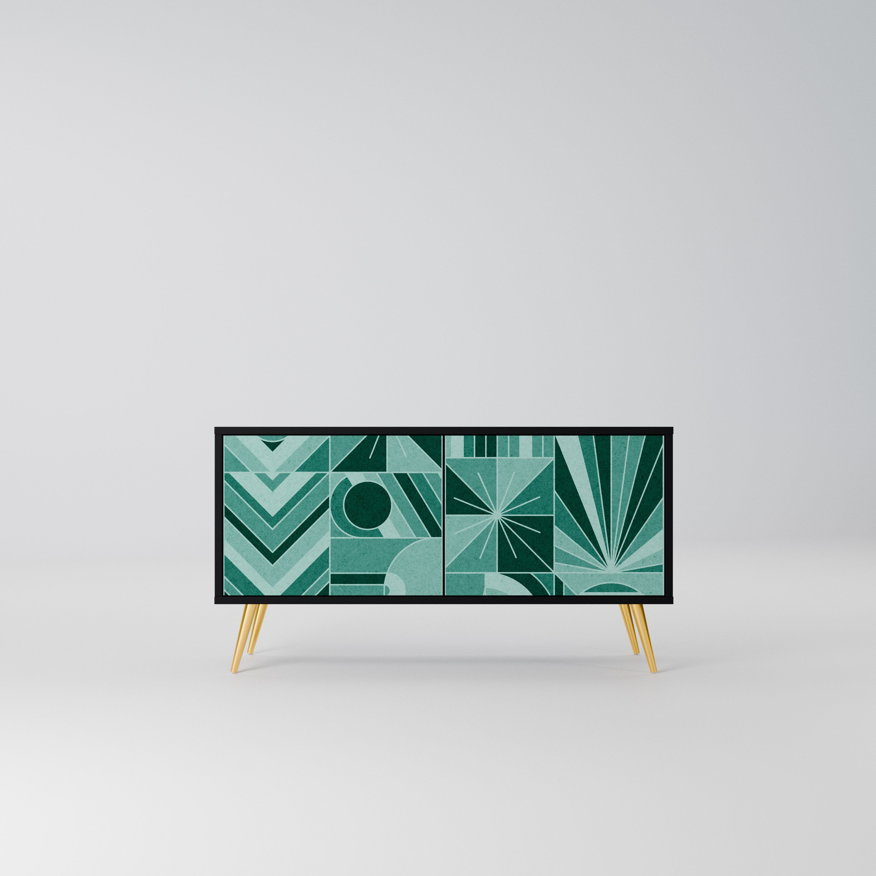 HARMONIC GRID Kompaktowa szafka RTV 2-drzwiowa