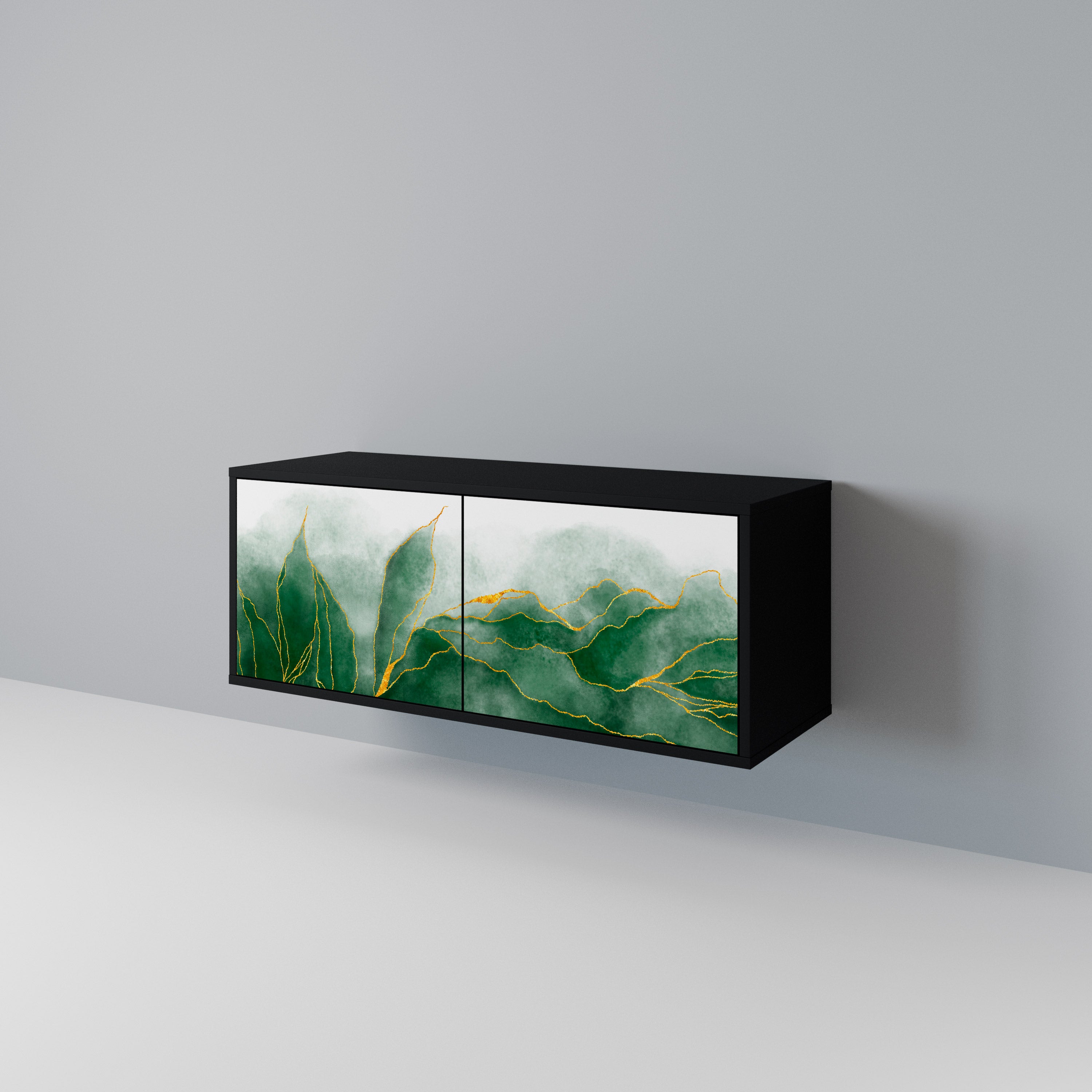 EXPENSIVE NATURE Kompaktowa szafka RTV 2-drzwiowa