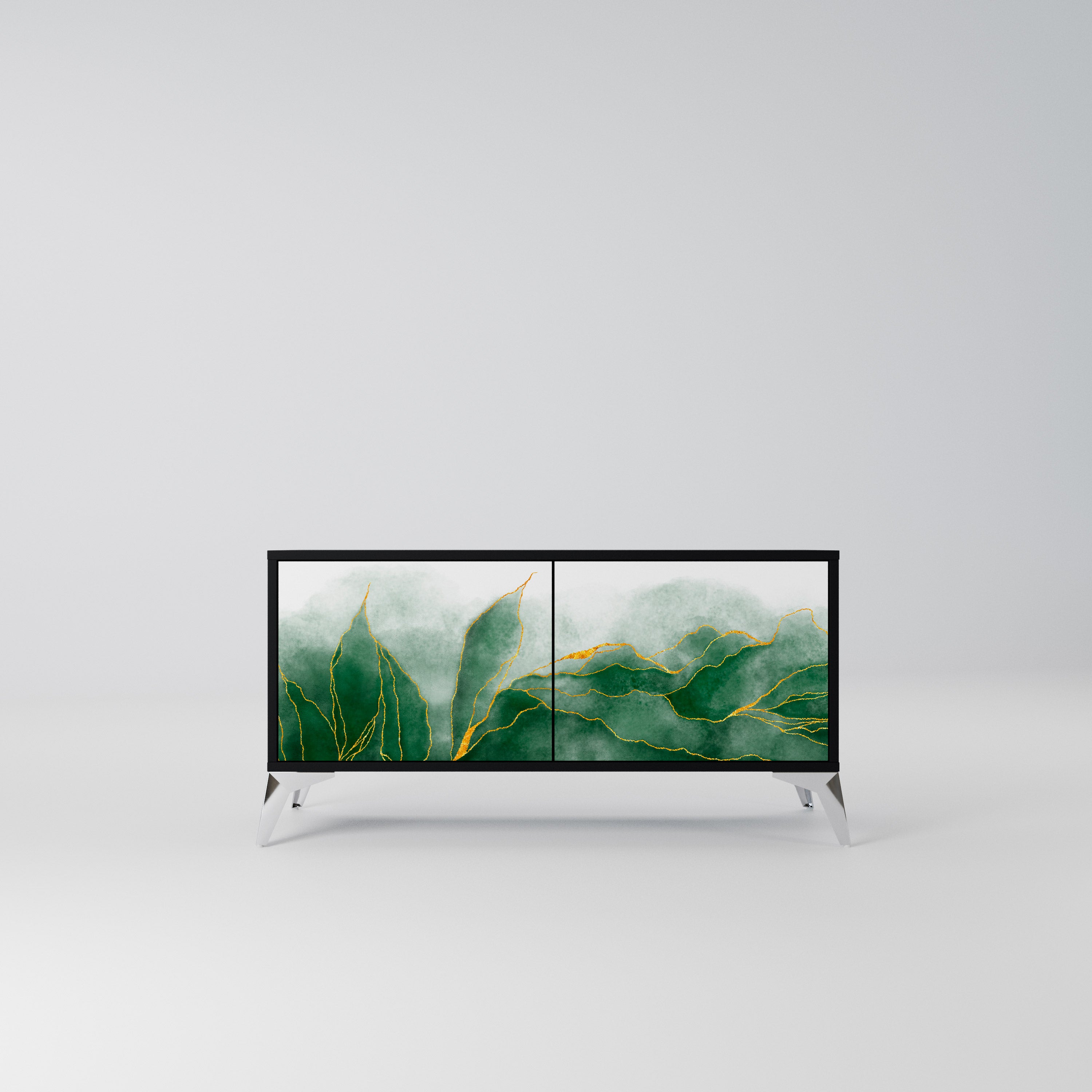 EXPENSIVE NATURE Kompaktowa szafka RTV 2-drzwiowa