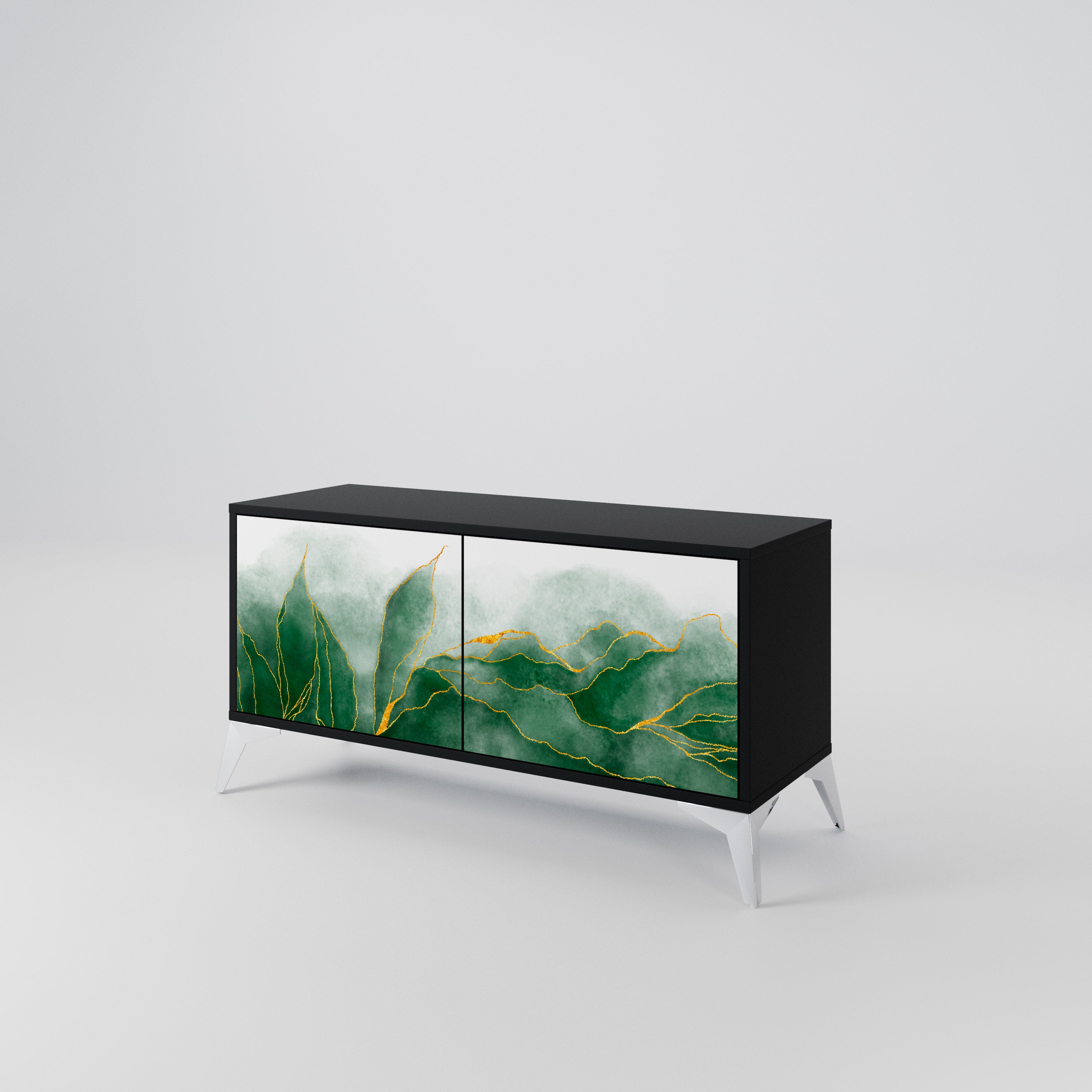 EXPENSIVE NATURE Kompaktowa szafka RTV 2-drzwiowa