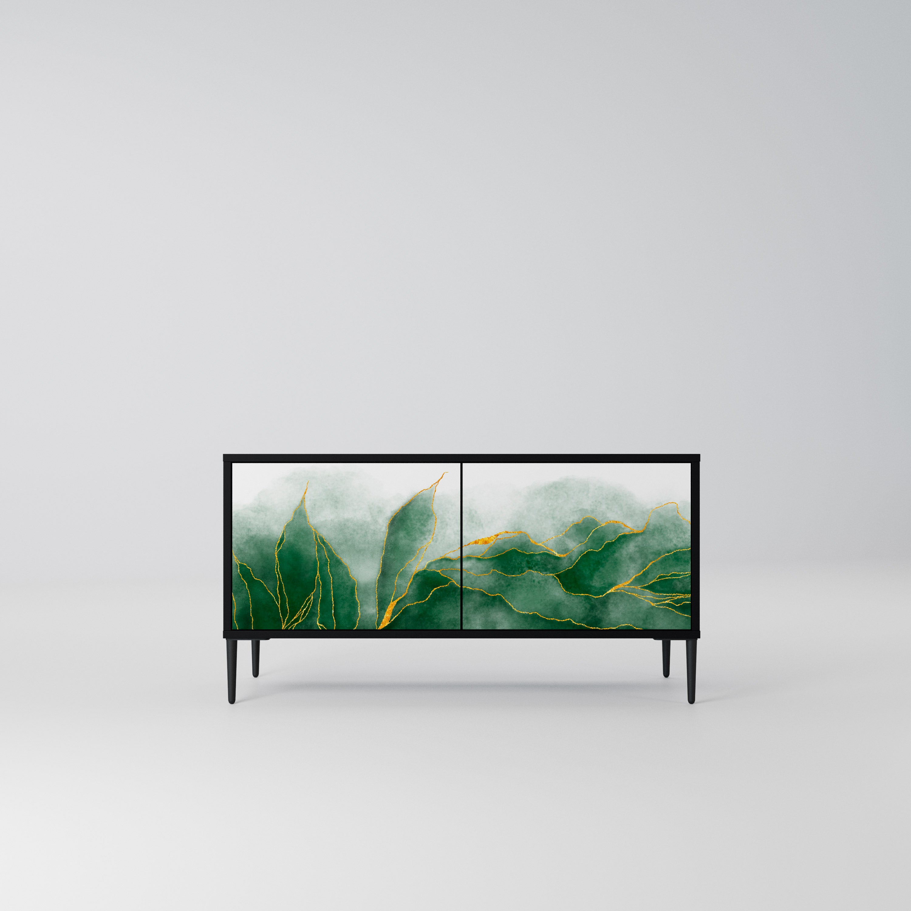 EXPENSIVE NATURE Kompaktowa szafka RTV 2-drzwiowa