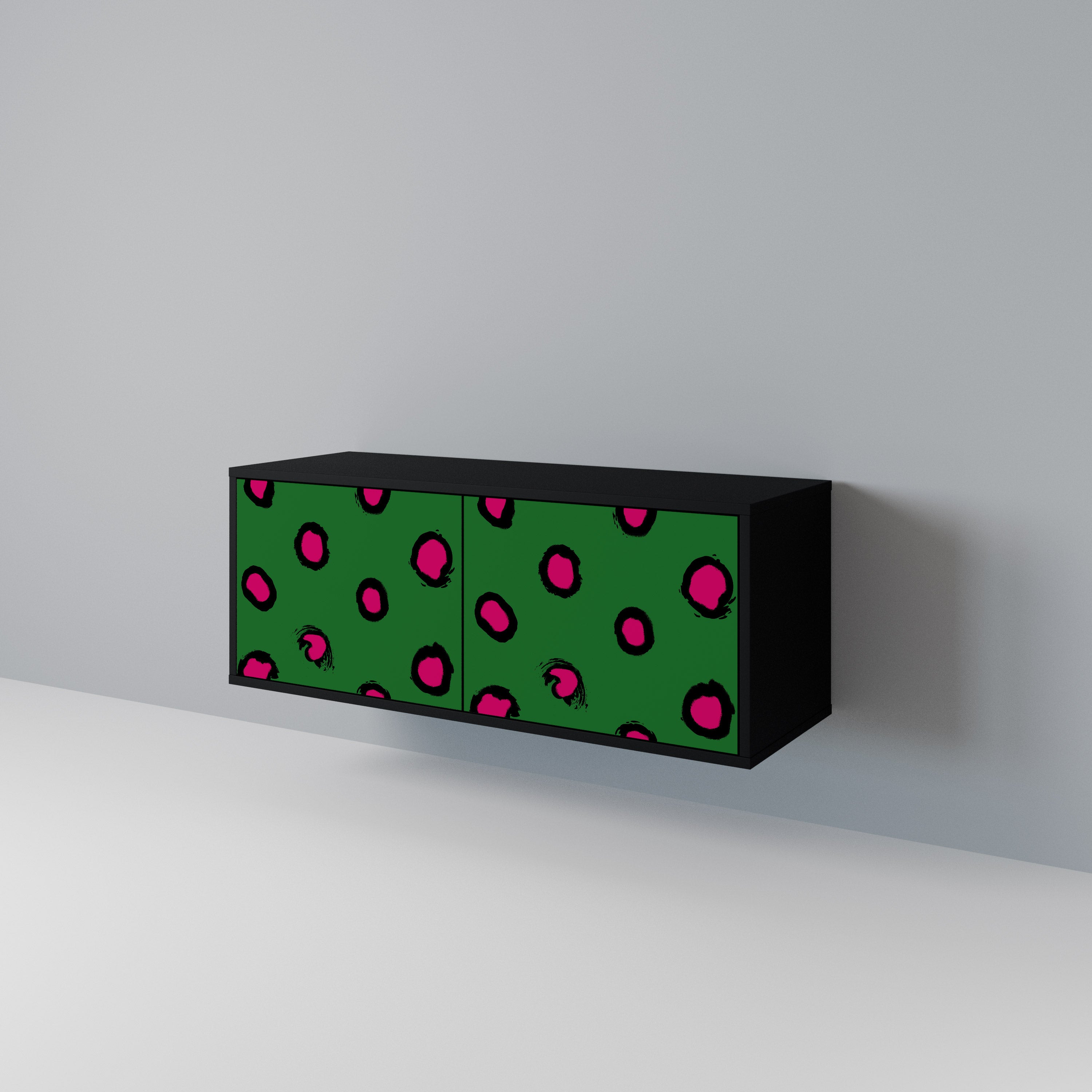 FUNKY SPOTS Kompaktowa szafka RTV 2-drzwiowa