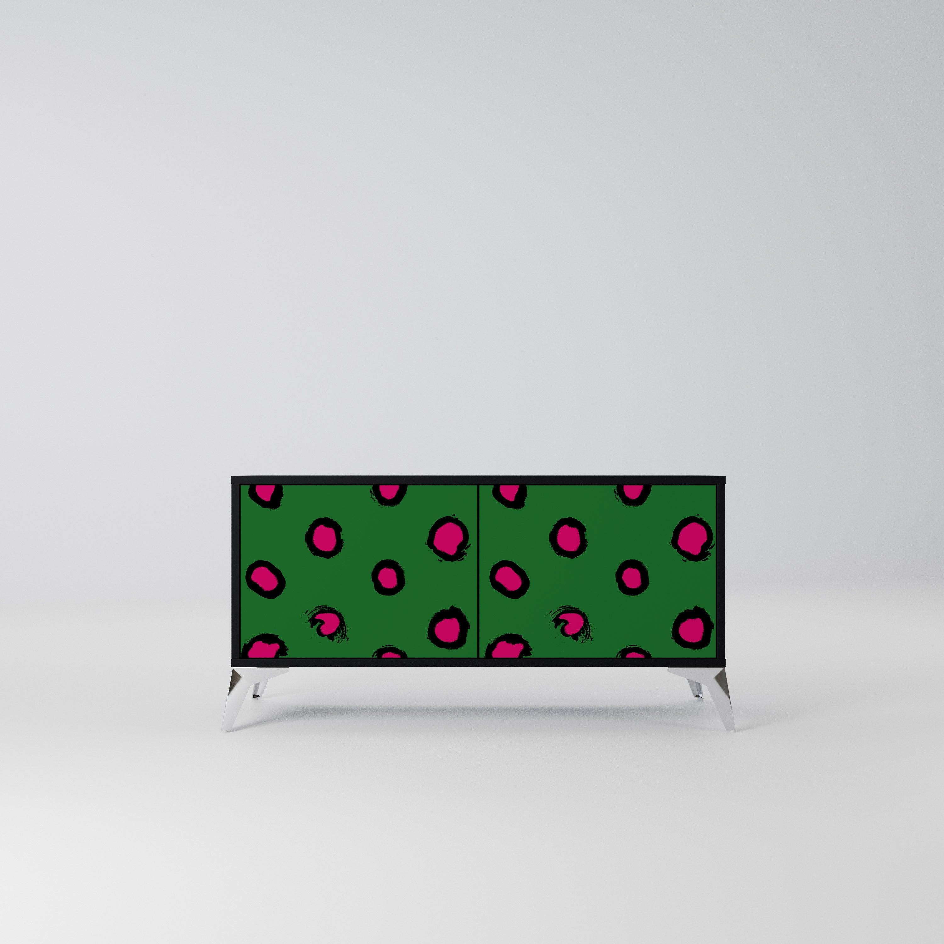 FUNKY SPOTS Kompaktowa szafka RTV 2-drzwiowa