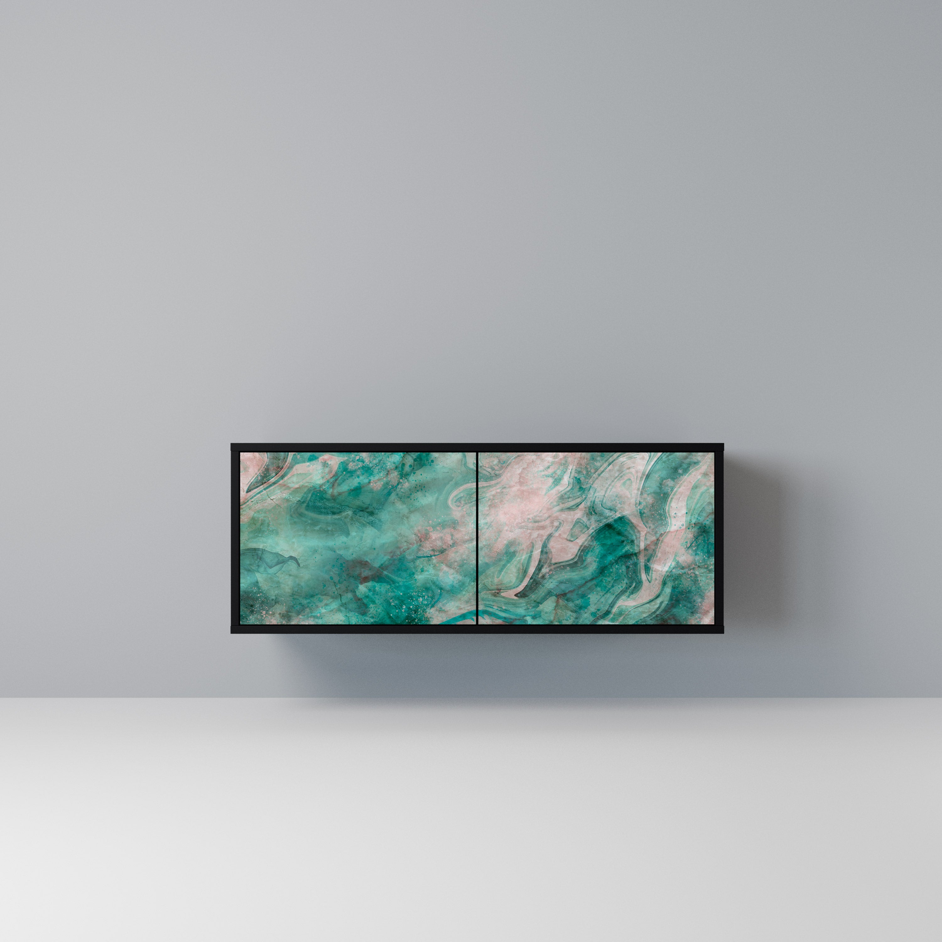 ABSTRACT ALCHEMY Kompaktowa szafka RTV 2-drzwiowa