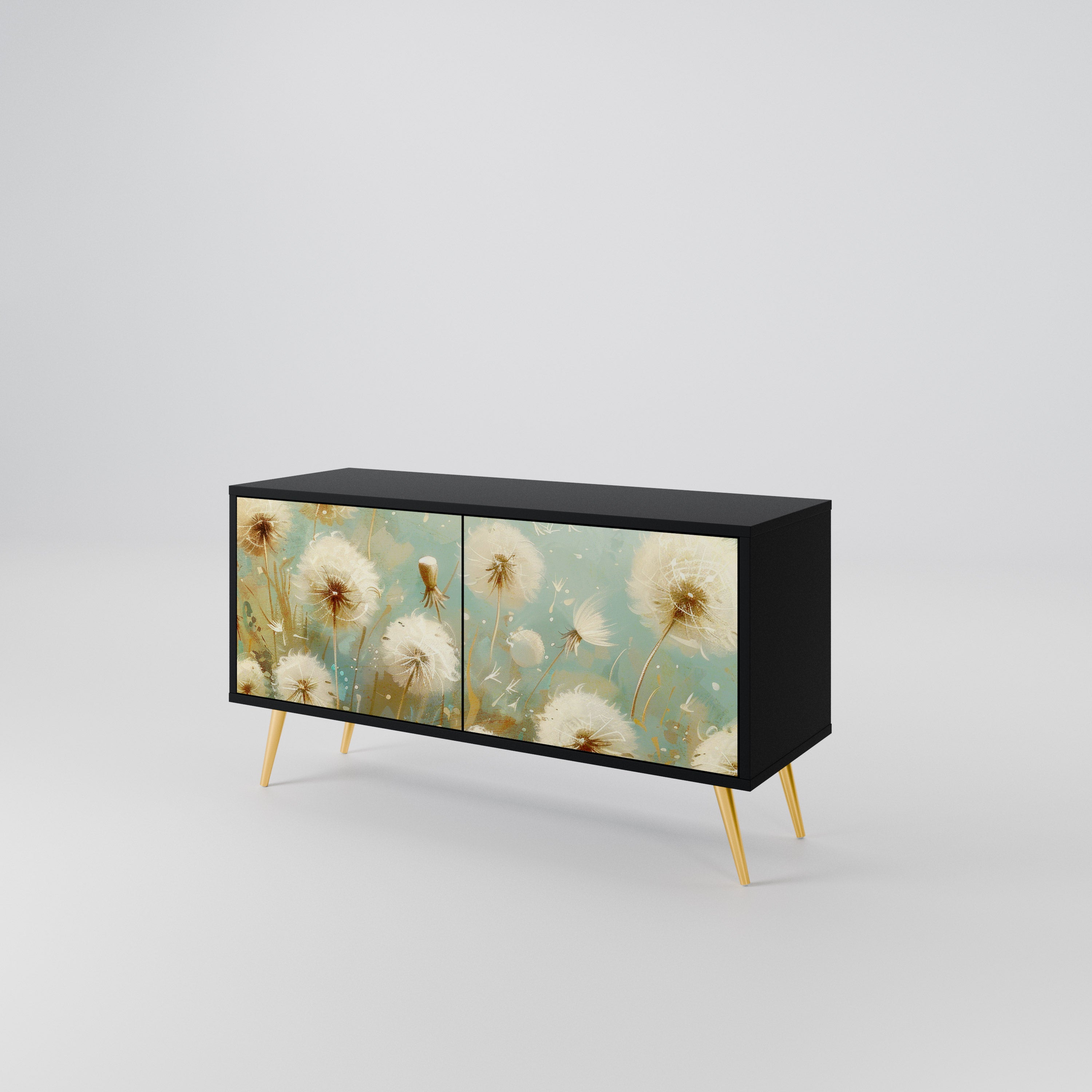 DREAMY MEADOW Kompaktowa szafka RTV 2-drzwiowa