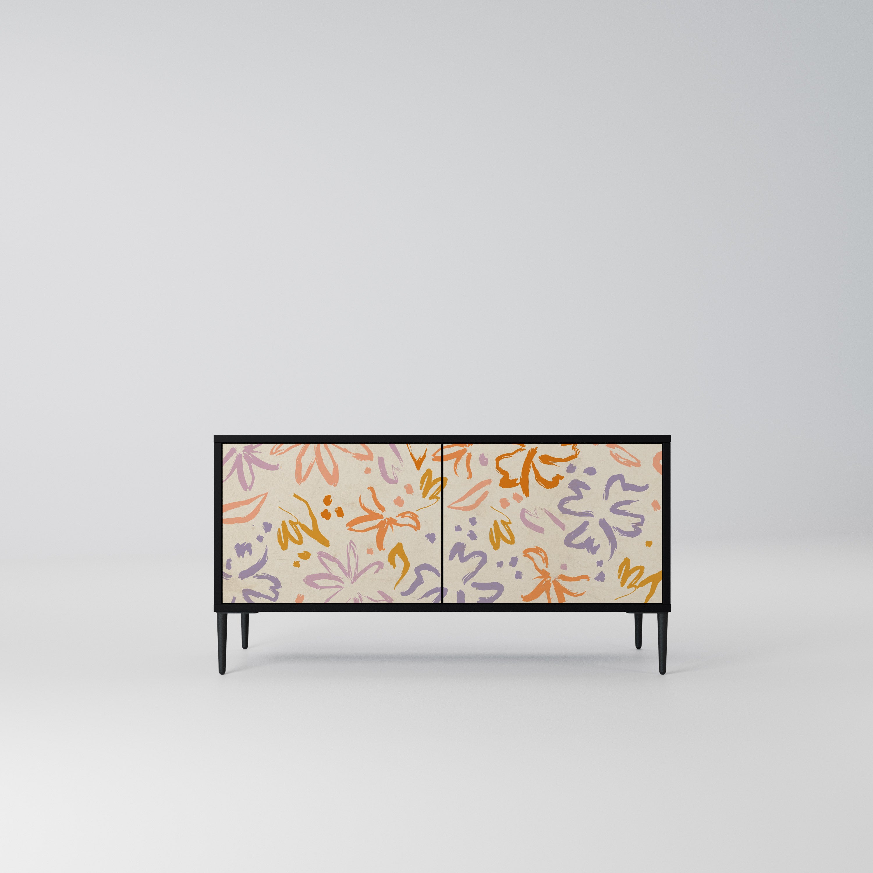 SPRING WHIMSY Kompaktowa szafka RTV 2-drzwiowa