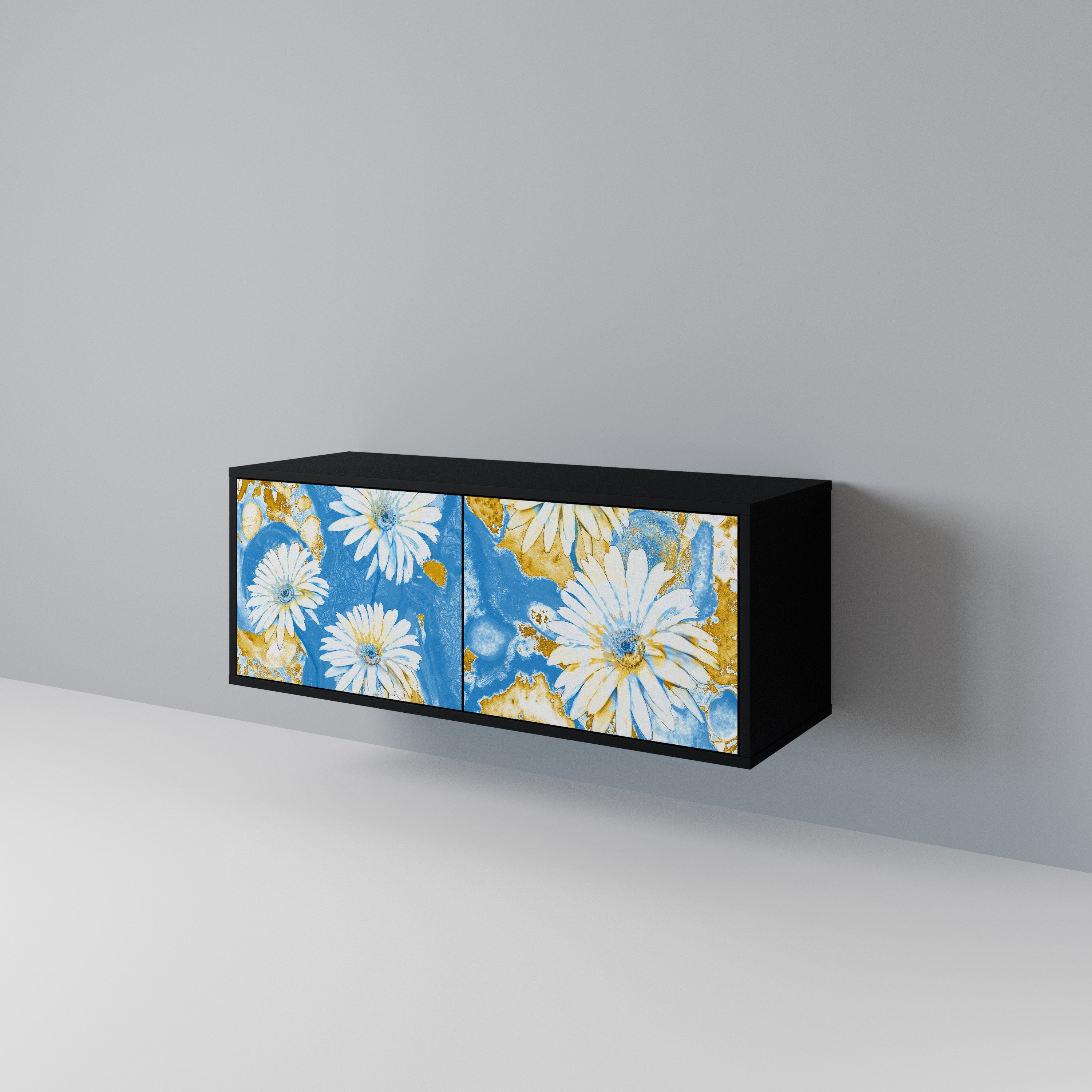 DAISY LUXE Kompaktowa szafka RTV 2-drzwiowa