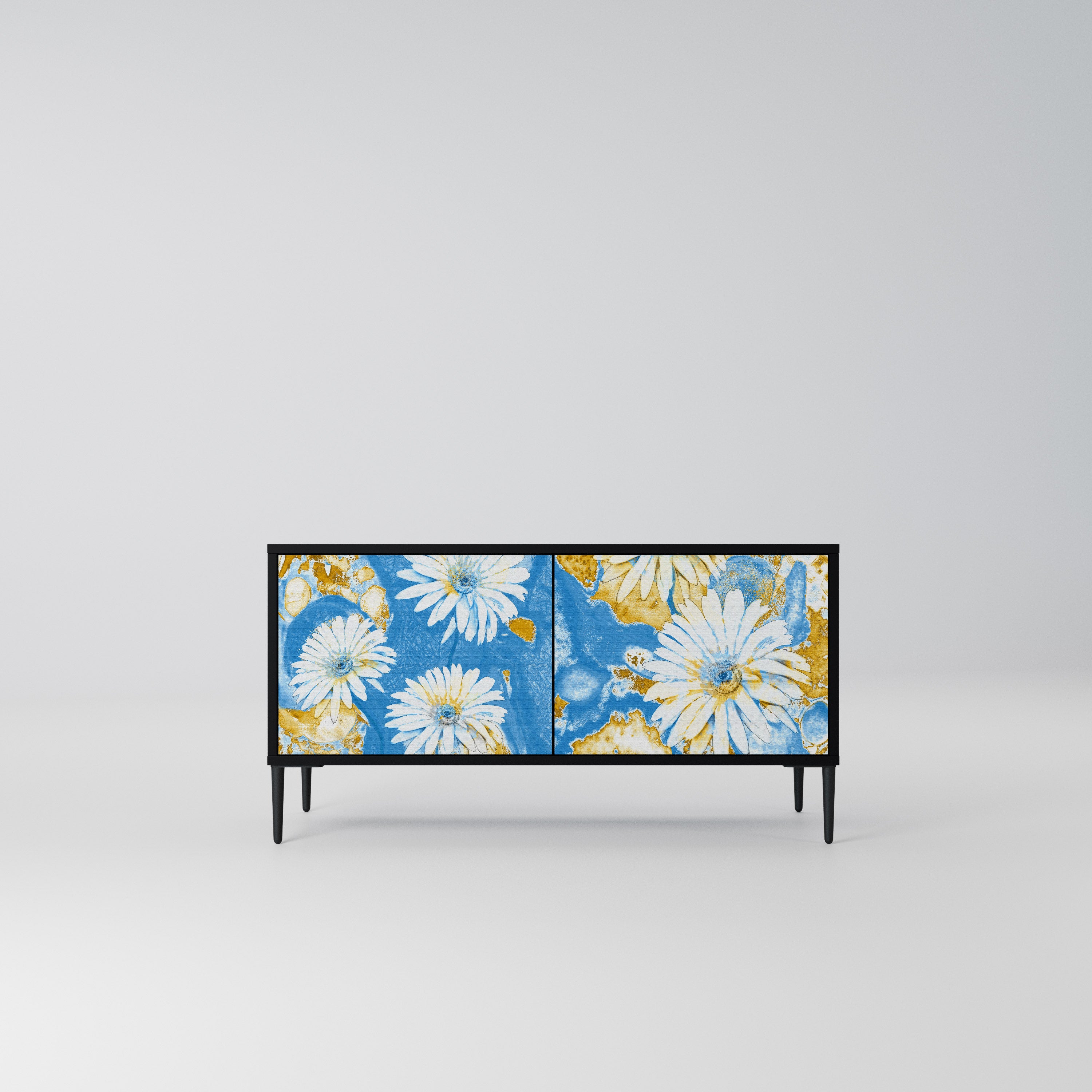 DAISY LUXE Kompaktowa szafka RTV 2-drzwiowa