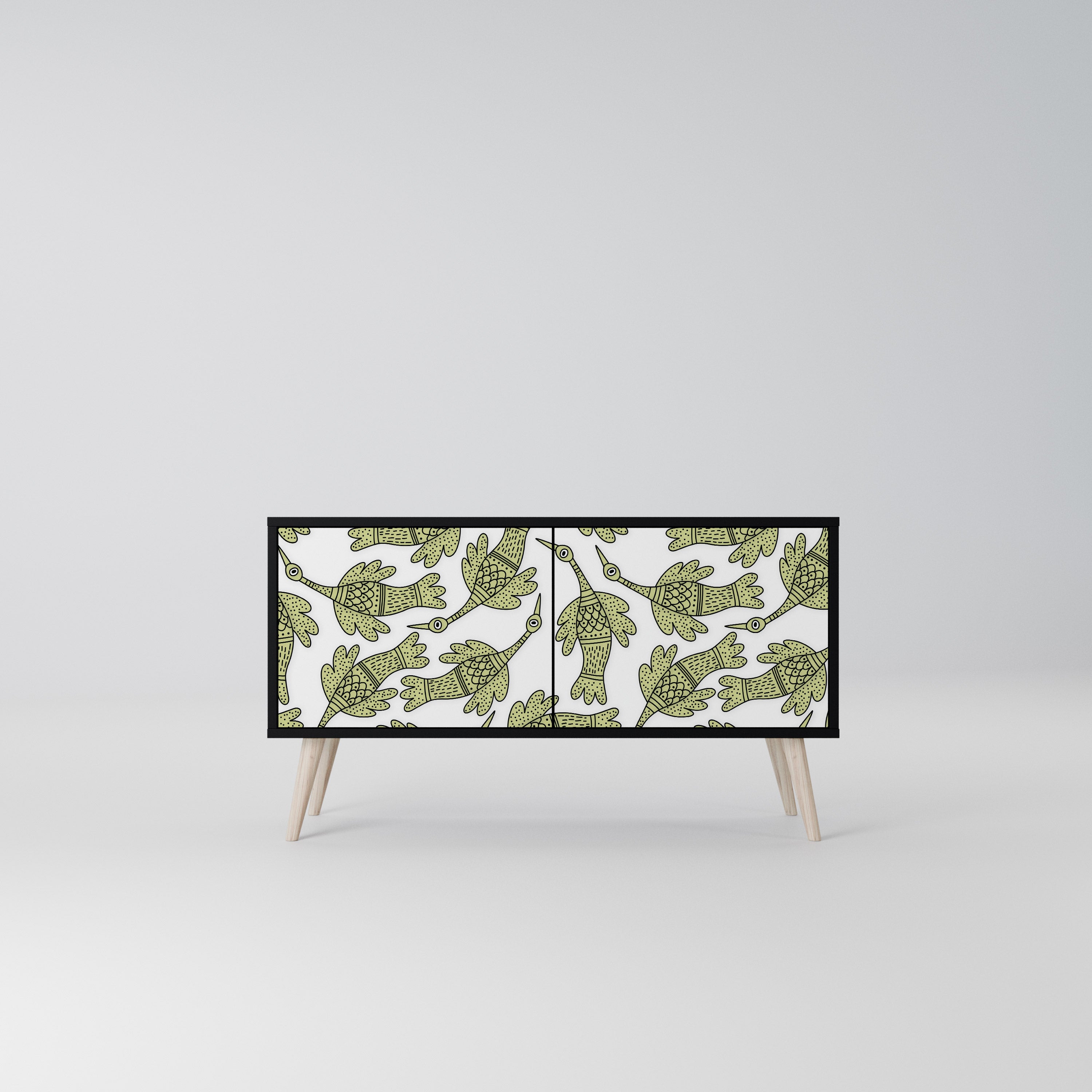 SEEDLING SONGBIRD Kompaktowa szafka RTV 2-drzwiowa