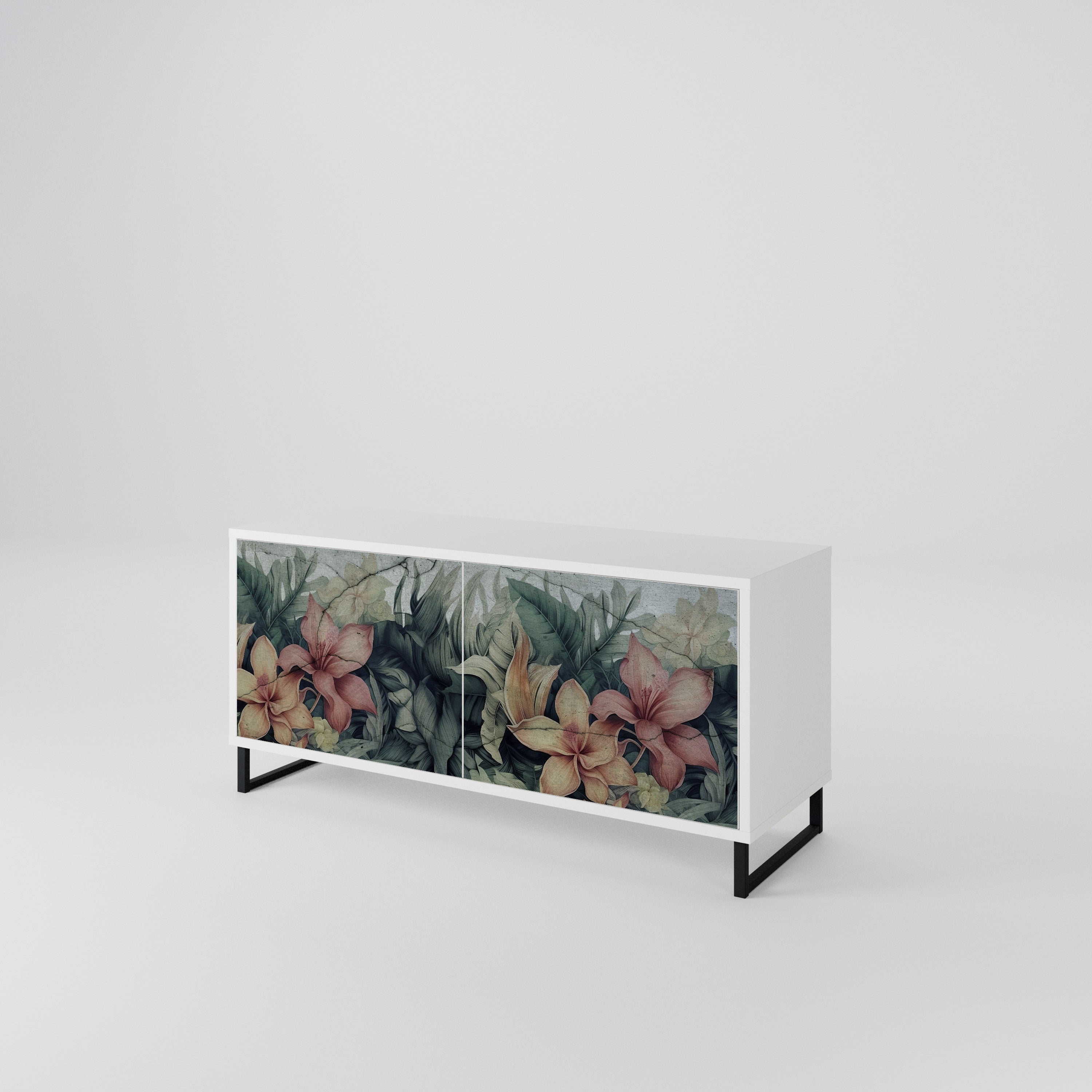 HEAVENLY BLOOM Kompaktowa szafka RTV 2-drzwiowa
