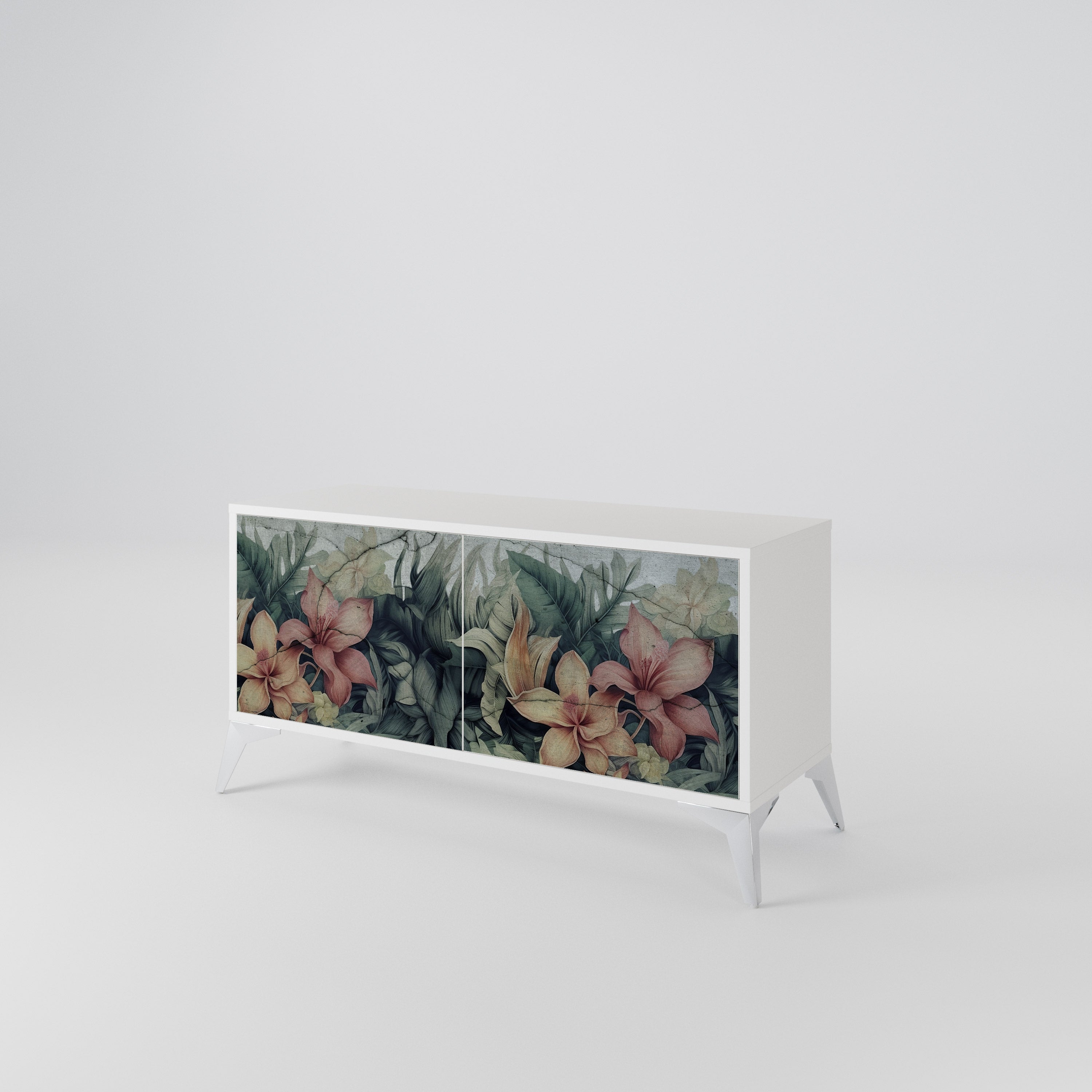 HEAVENLY BLOOM Kompaktowa szafka RTV 2-drzwiowa
