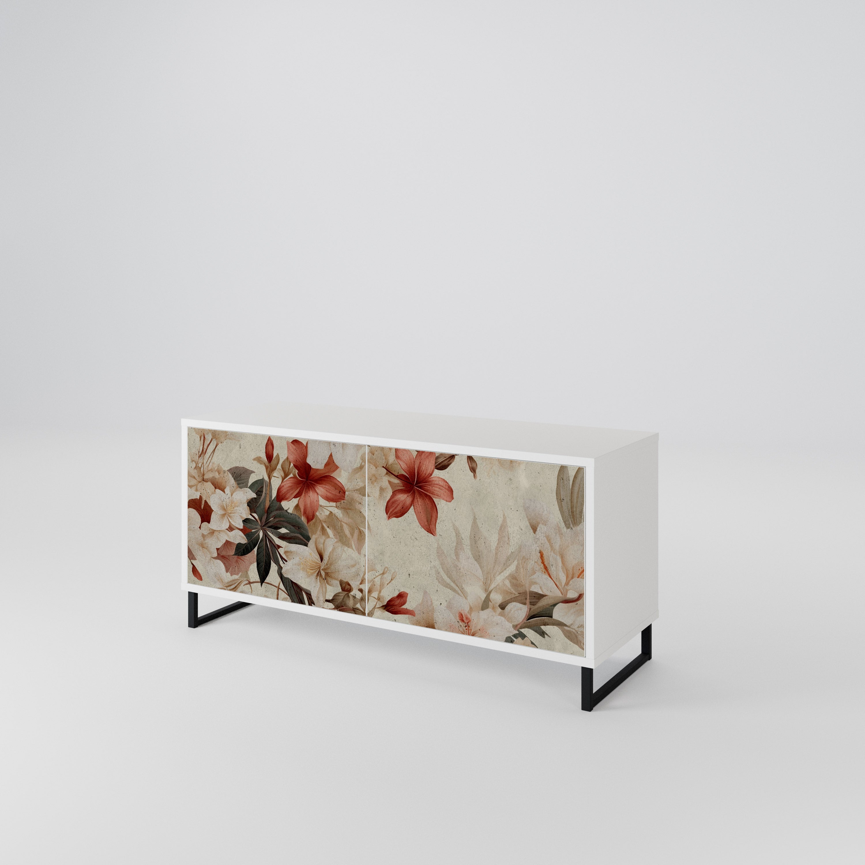 PETAL HARMONY Kompaktowa szafka RTV 2-drzwiowa