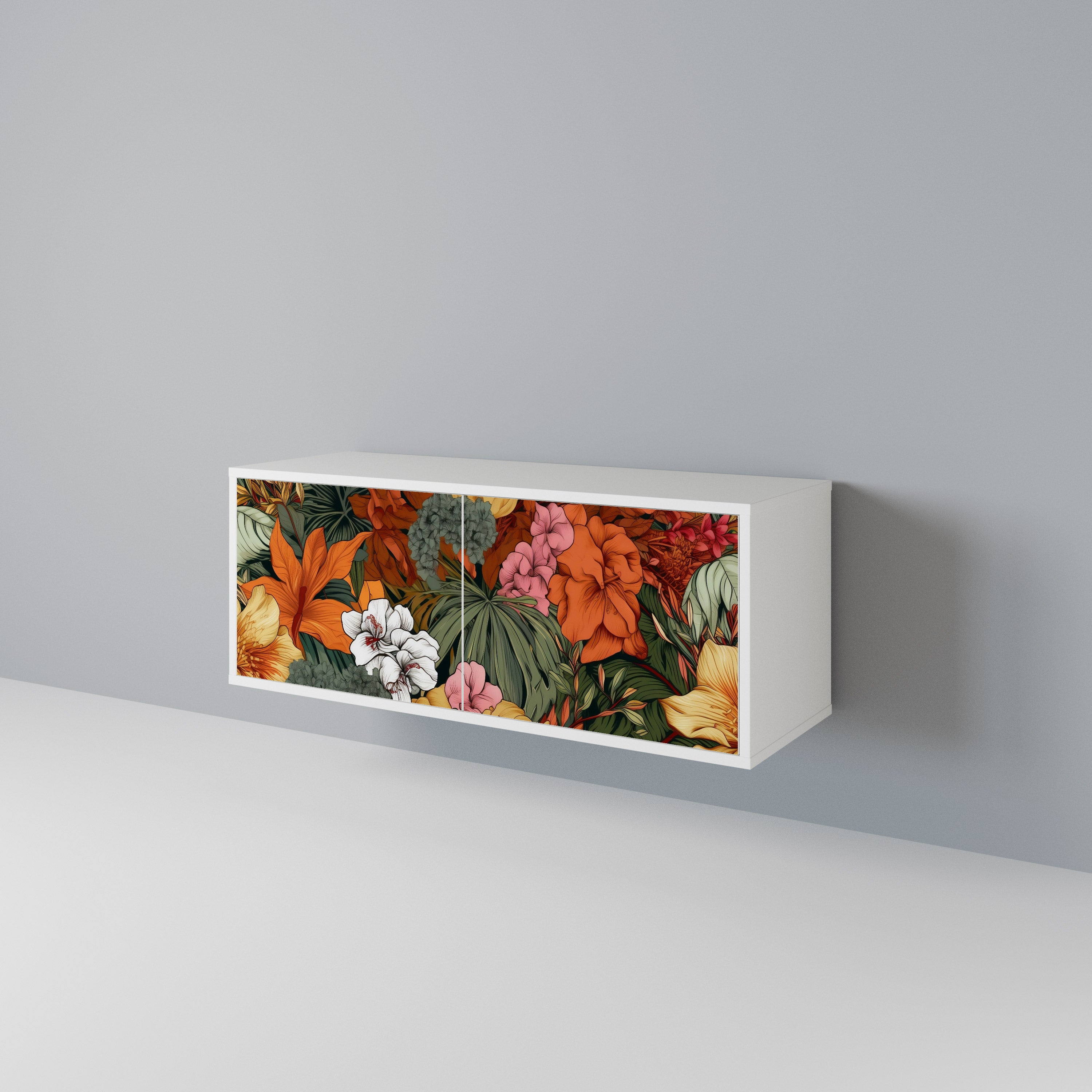 RADIANT FLORA Kompaktowa szafka RTV 2-drzwiowa