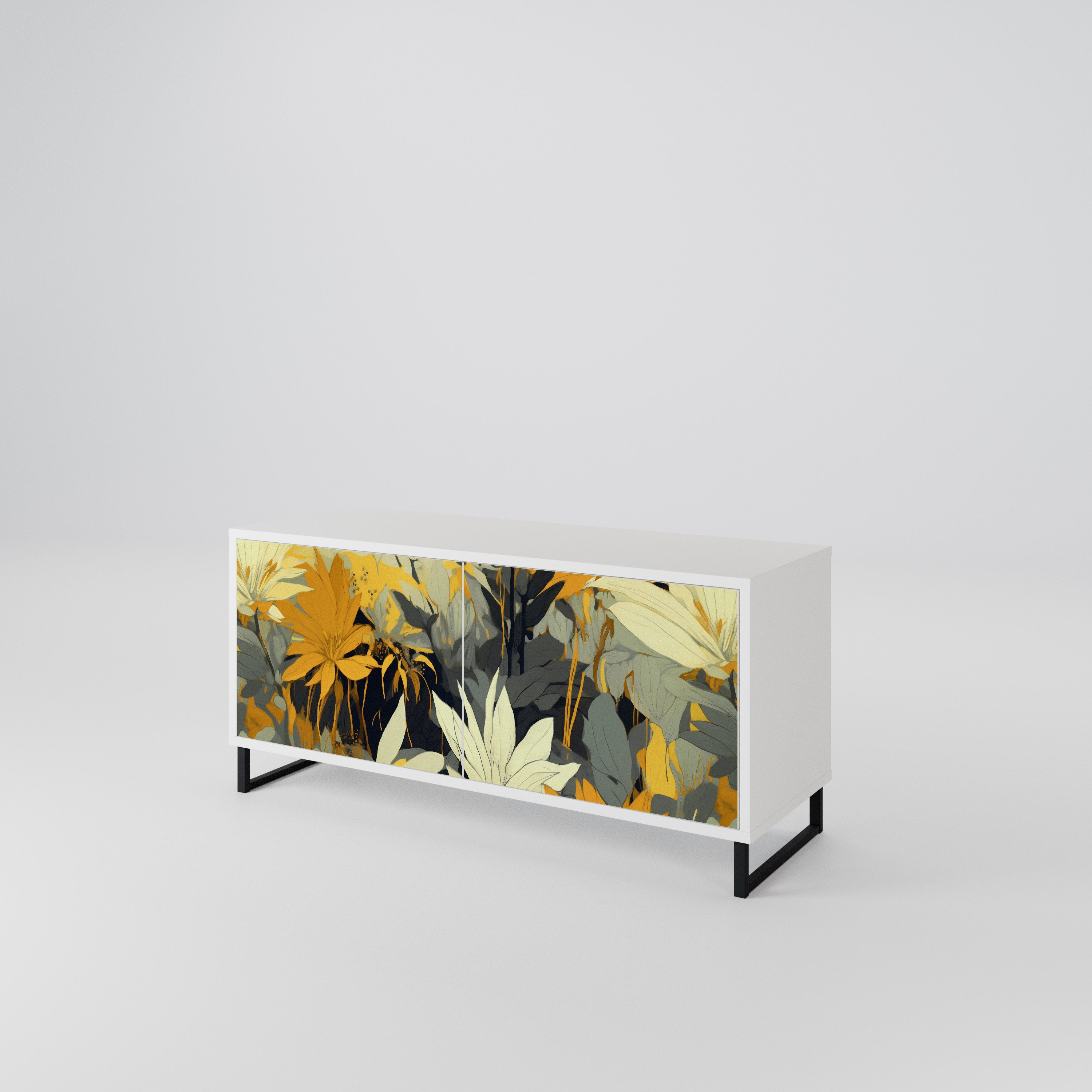 SUNKISSED LILY Kompaktowa szafka RTV 2-drzwiowa