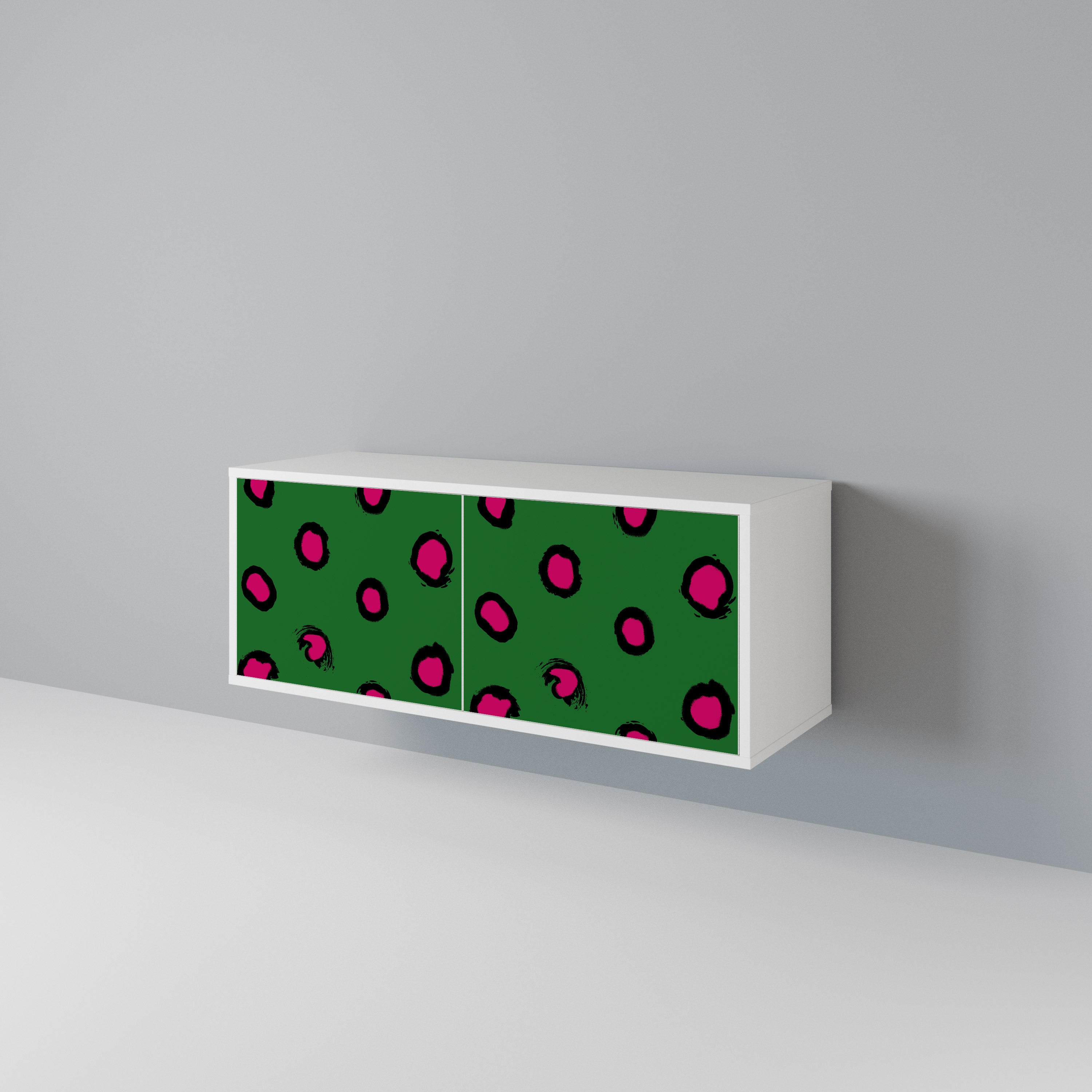 FUNKY SPOTS Kompaktowa szafka RTV 2-drzwiowa