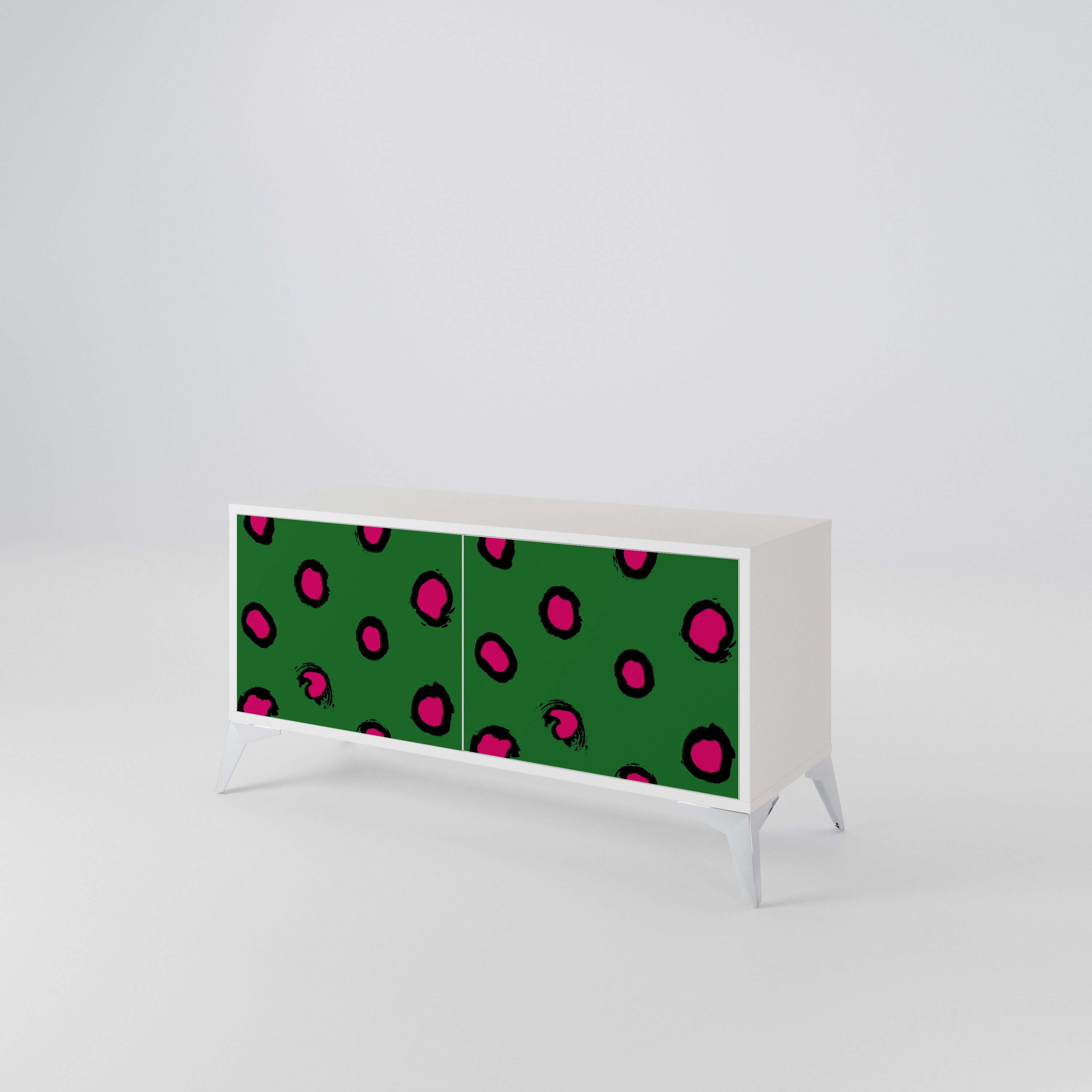 FUNKY SPOTS Kompaktowa szafka RTV 2-drzwiowa