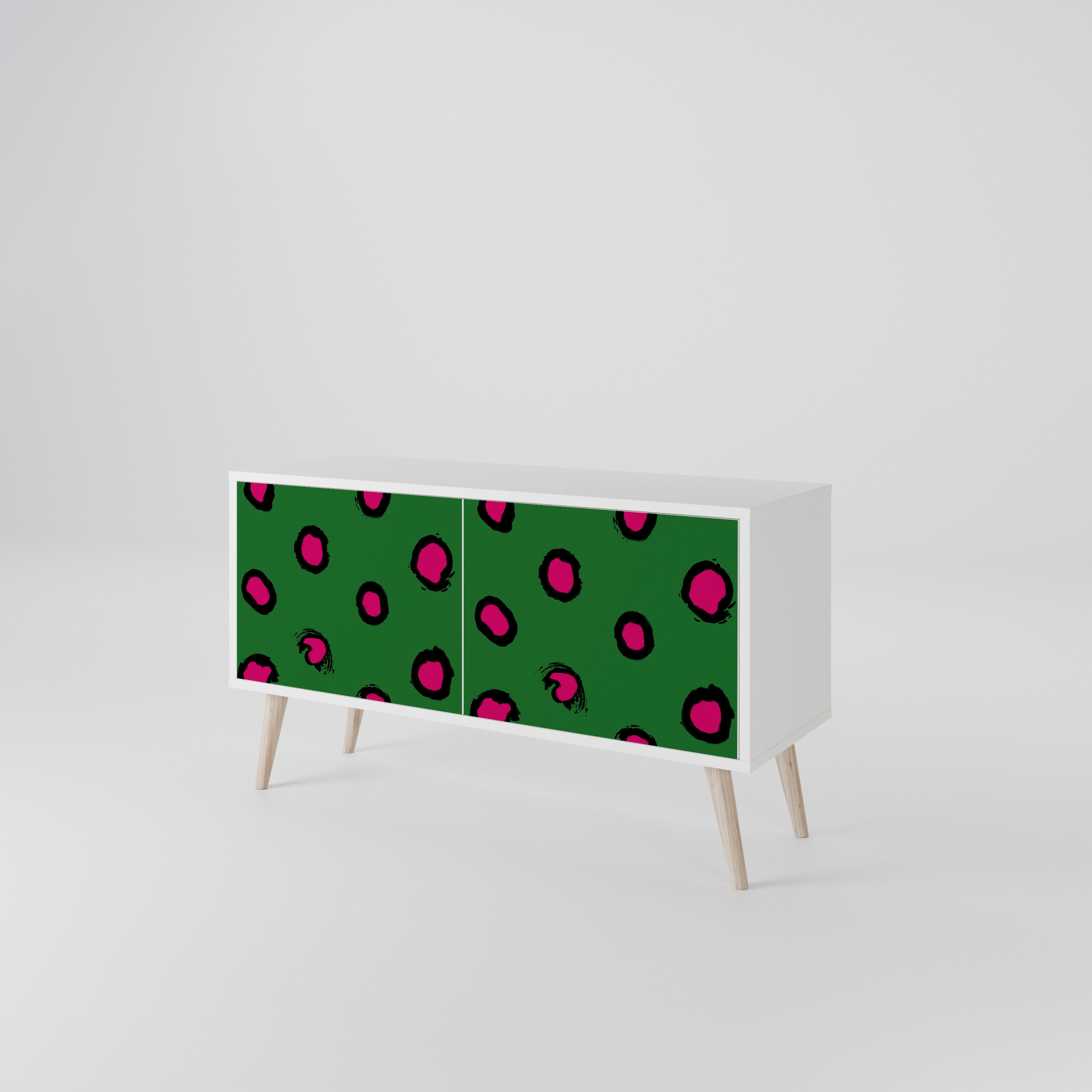 FUNKY SPOTS Kompaktowa szafka RTV 2-drzwiowa