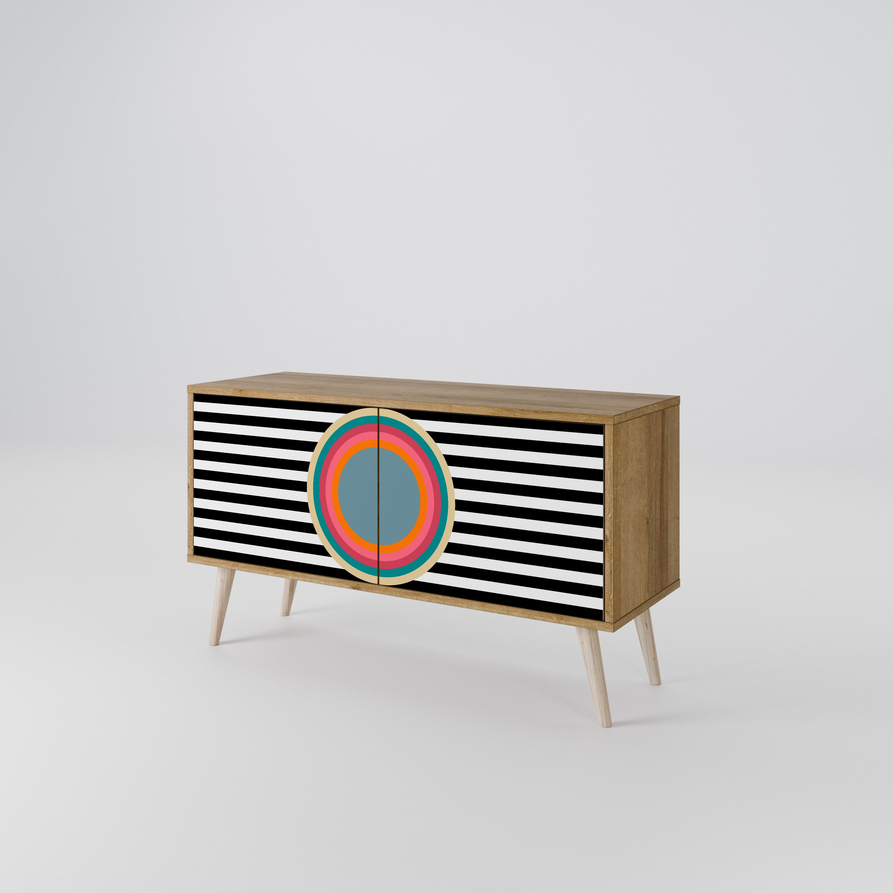 SPECTRA SHOWCASE Kompaktowa szafka RTV 2-drzwiowa