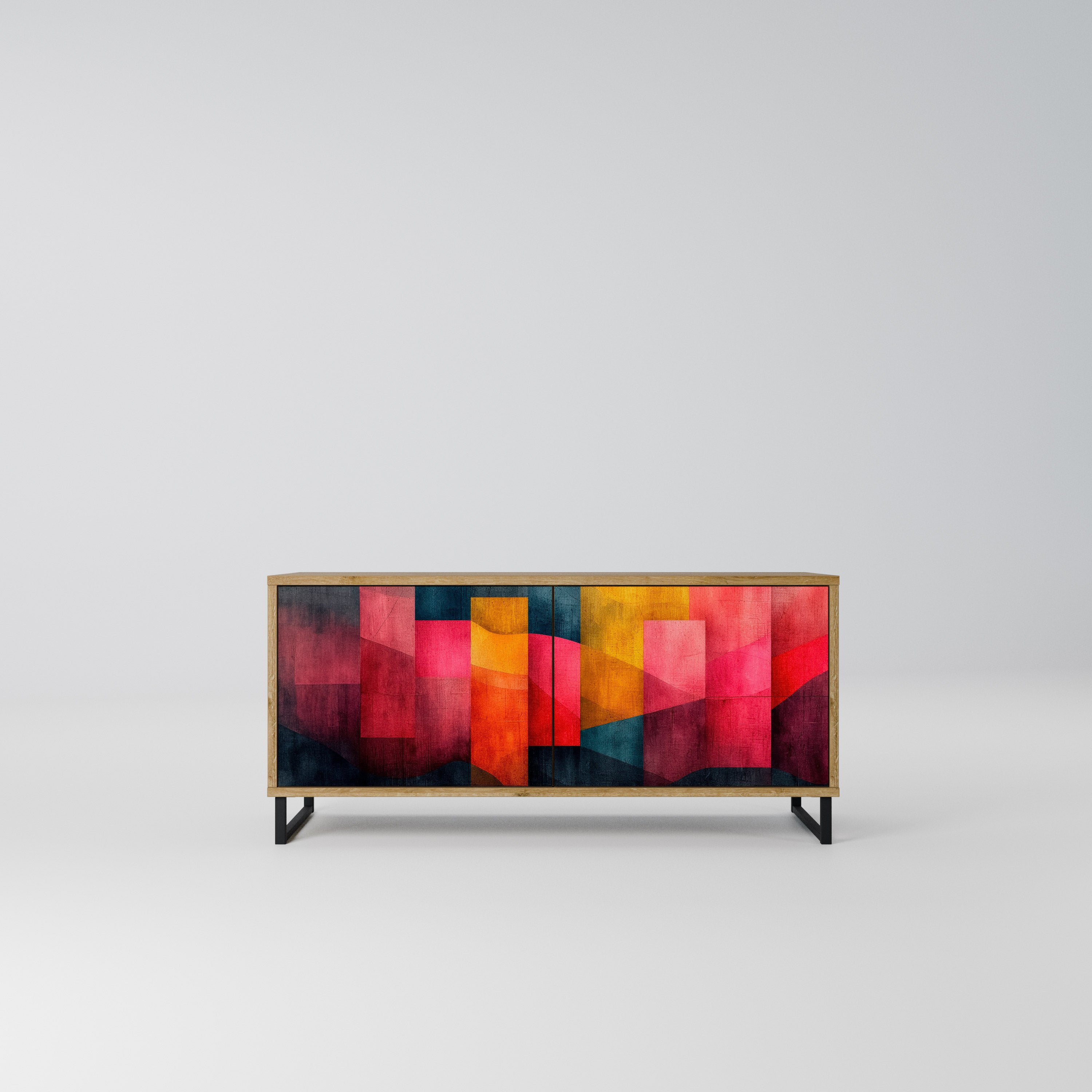 COLORFUL SOUNDS Kompaktowa szafka RTV 2-drzwiowa