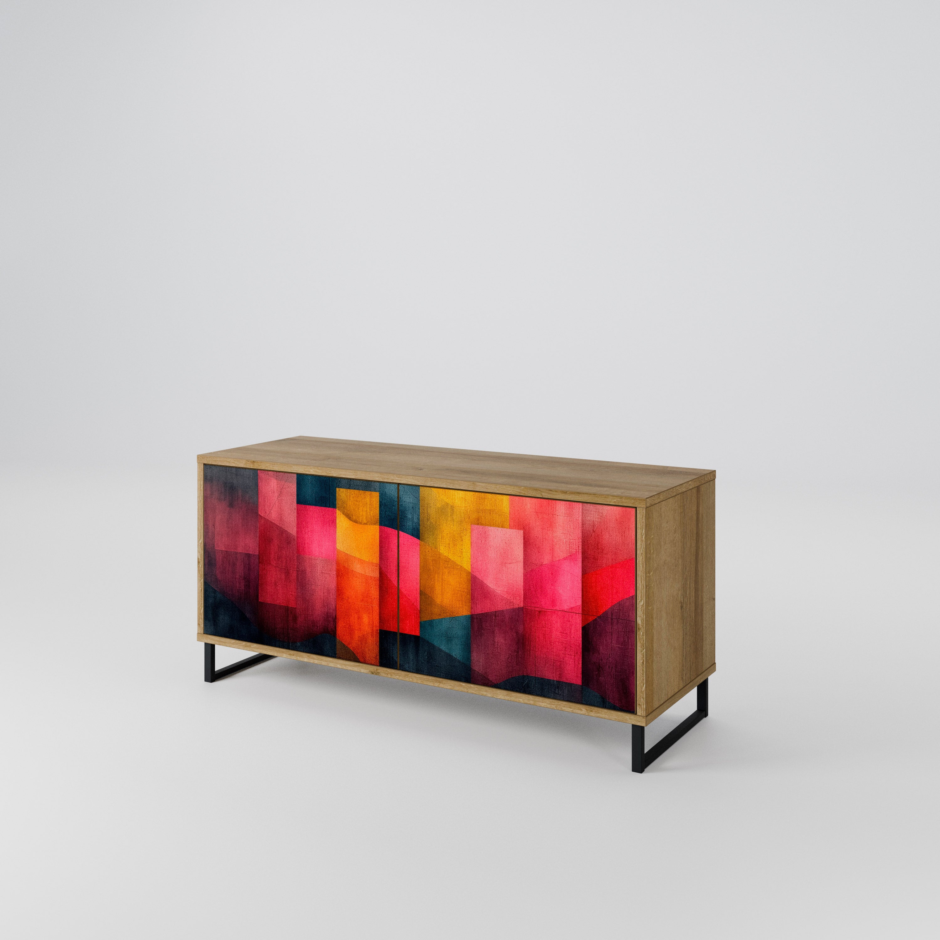 COLORFUL SOUNDS Kompaktowa szafka RTV 2-drzwiowa