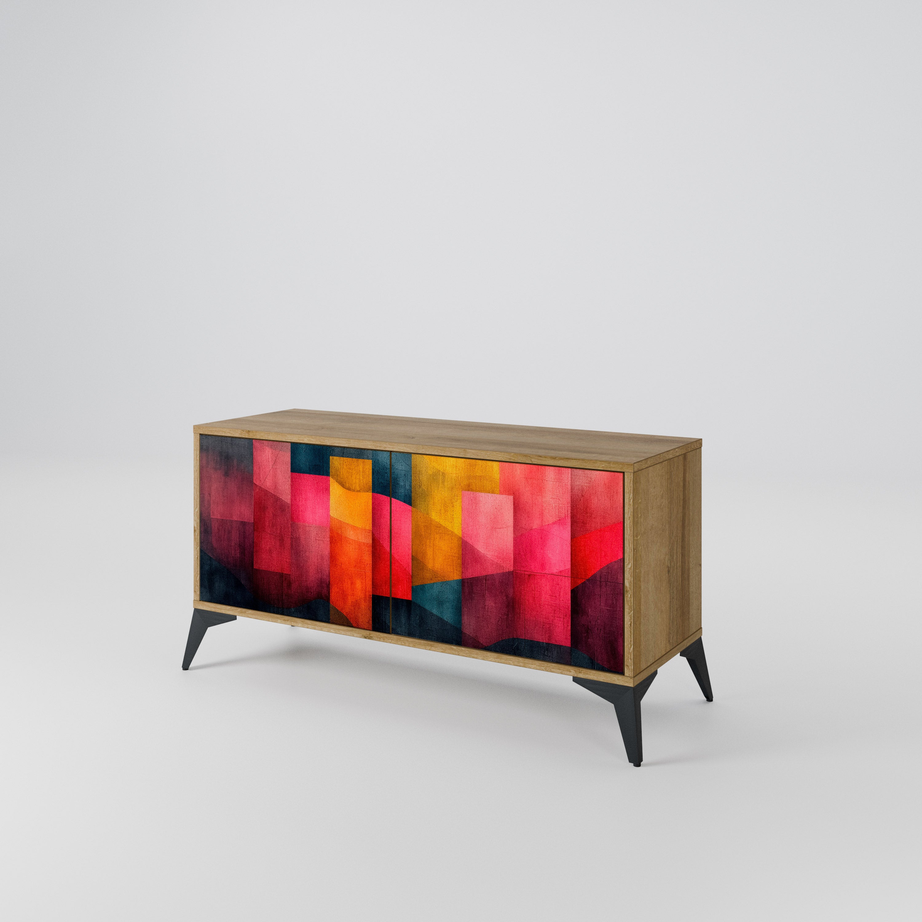 COLORFUL SOUNDS Kompaktowa szafka RTV 2-drzwiowa