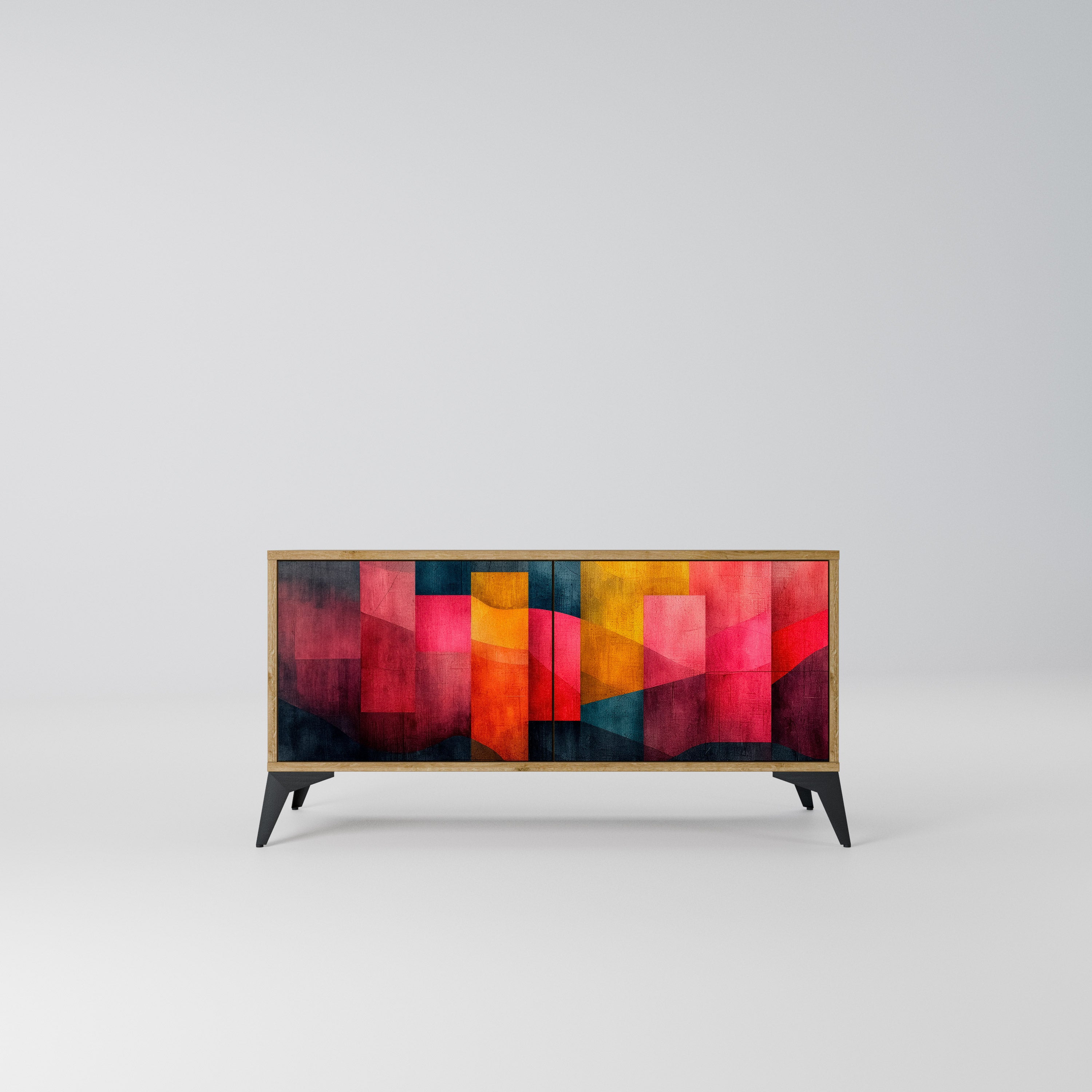COLORFUL SOUNDS Kompaktowa szafka RTV 2-drzwiowa