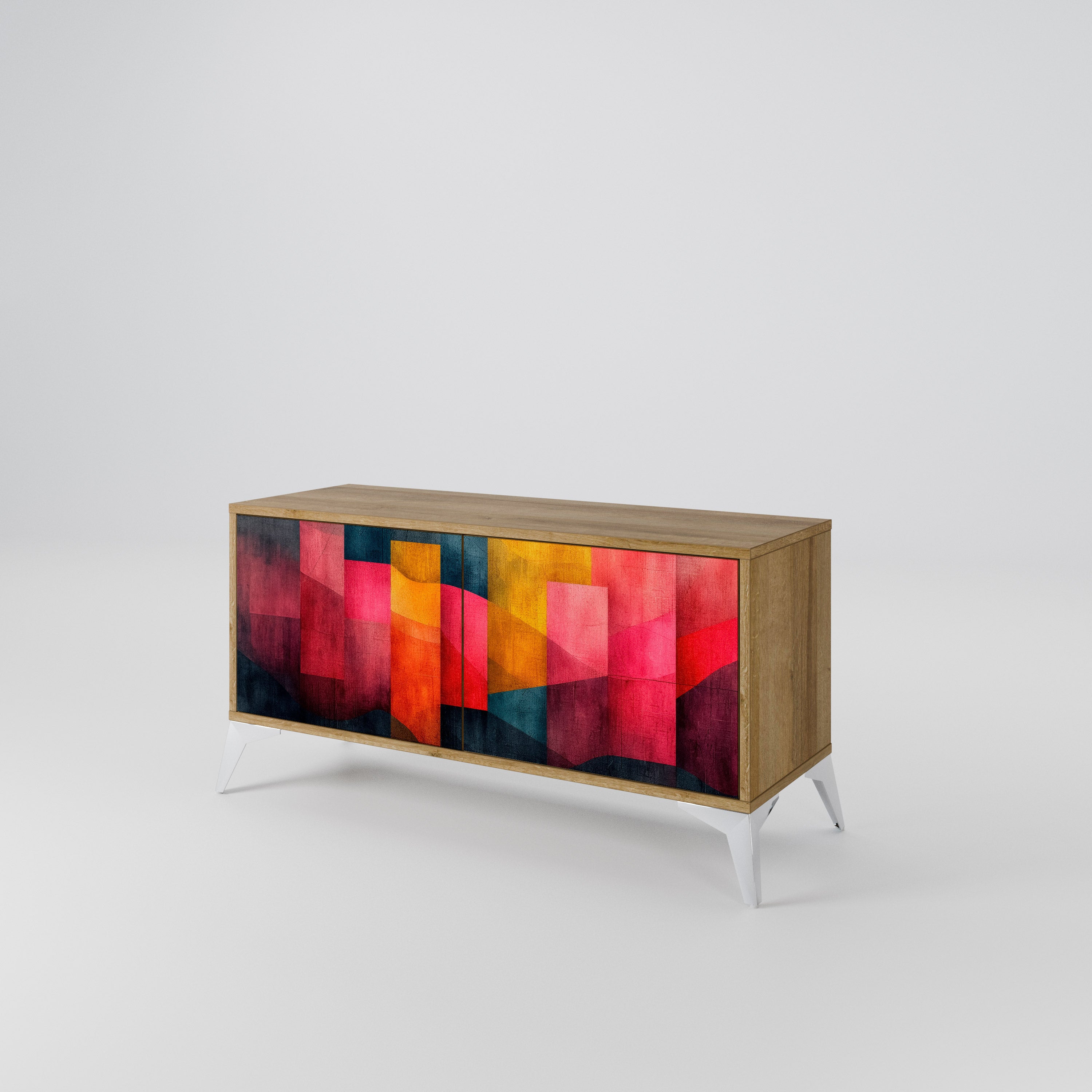 COLORFUL SOUNDS Kompaktowa szafka RTV 2-drzwiowa