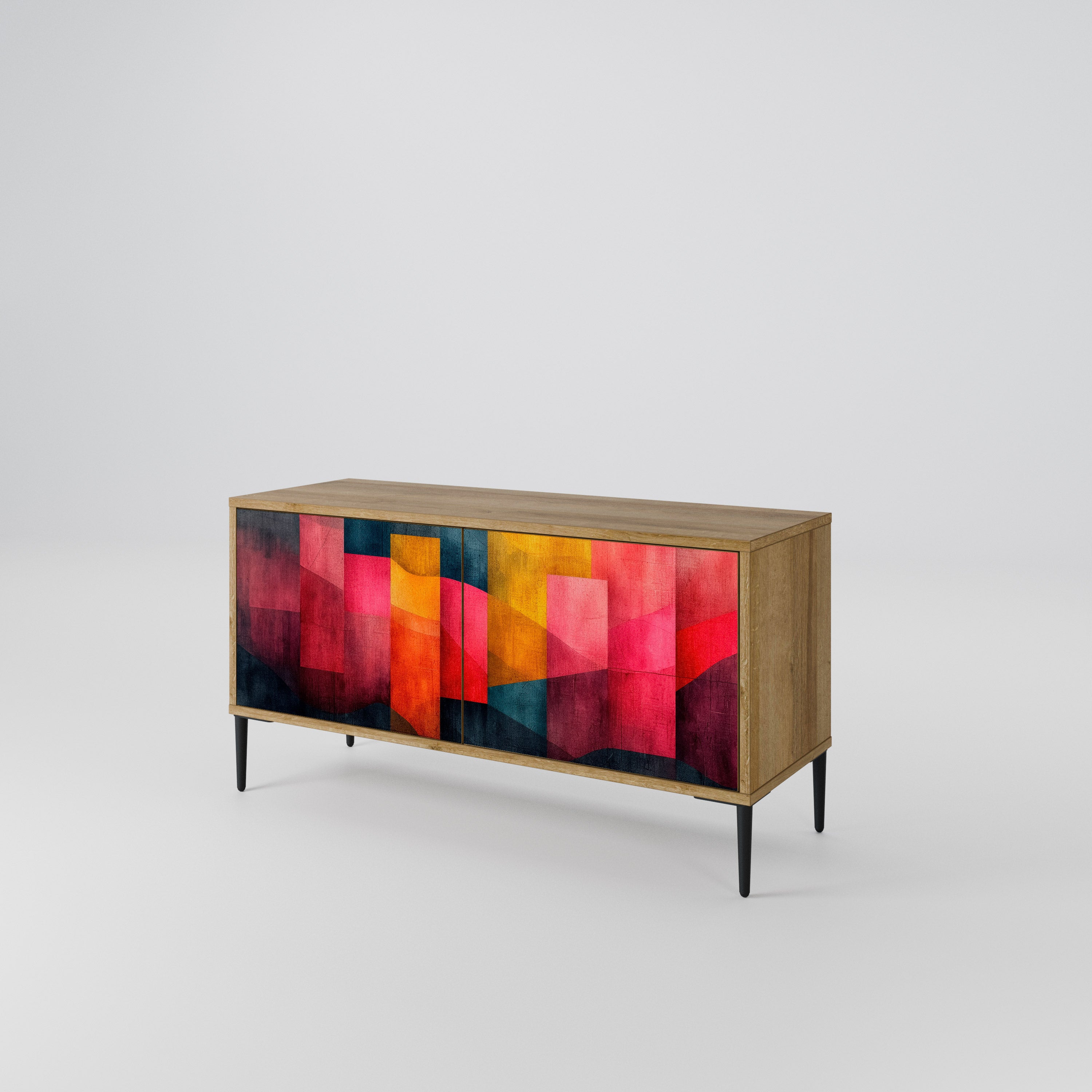 COLORFUL SOUNDS Kompaktowa szafka RTV 2-drzwiowa