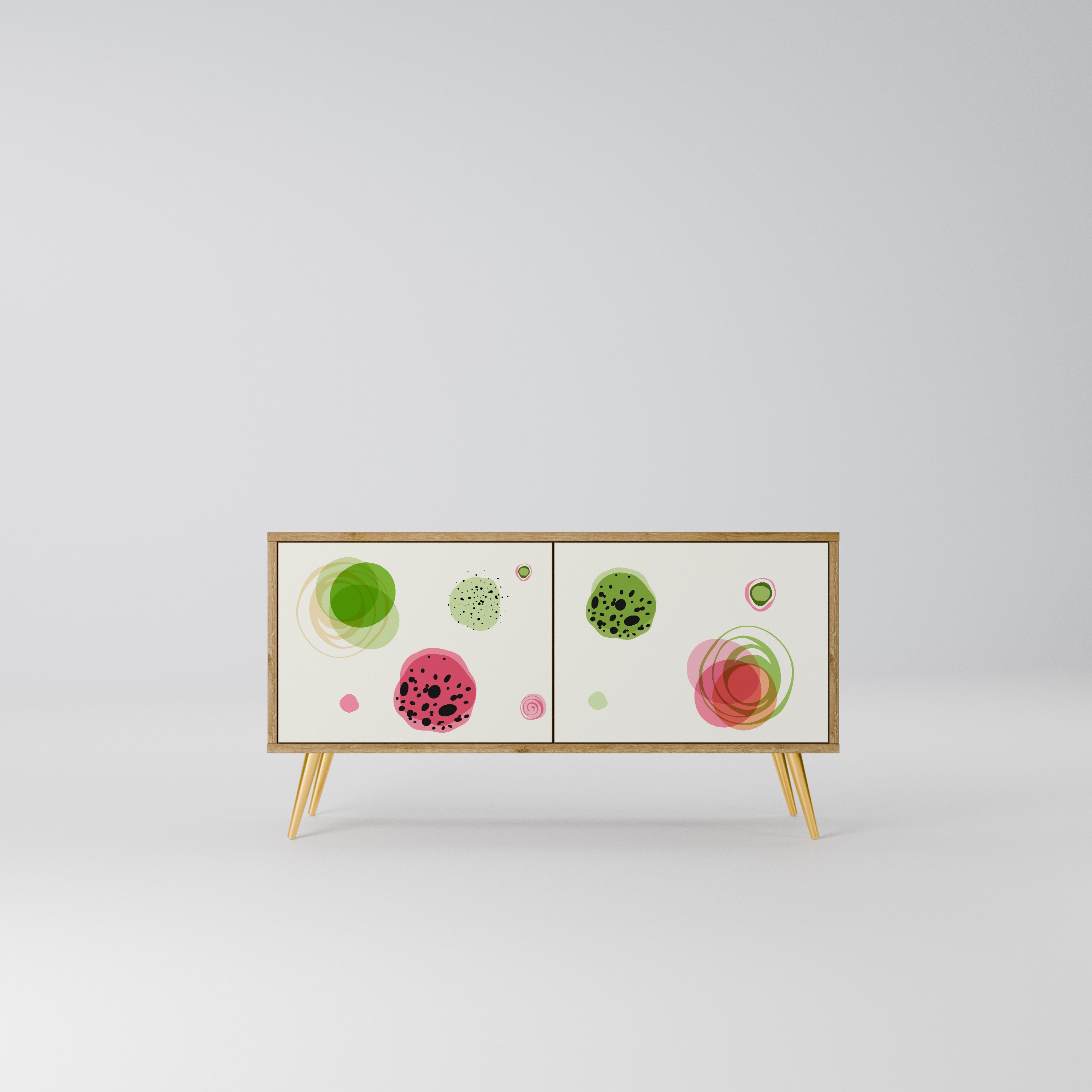 COLORFUL COSMOS Kompaktowa szafka RTV 2-drzwiowa