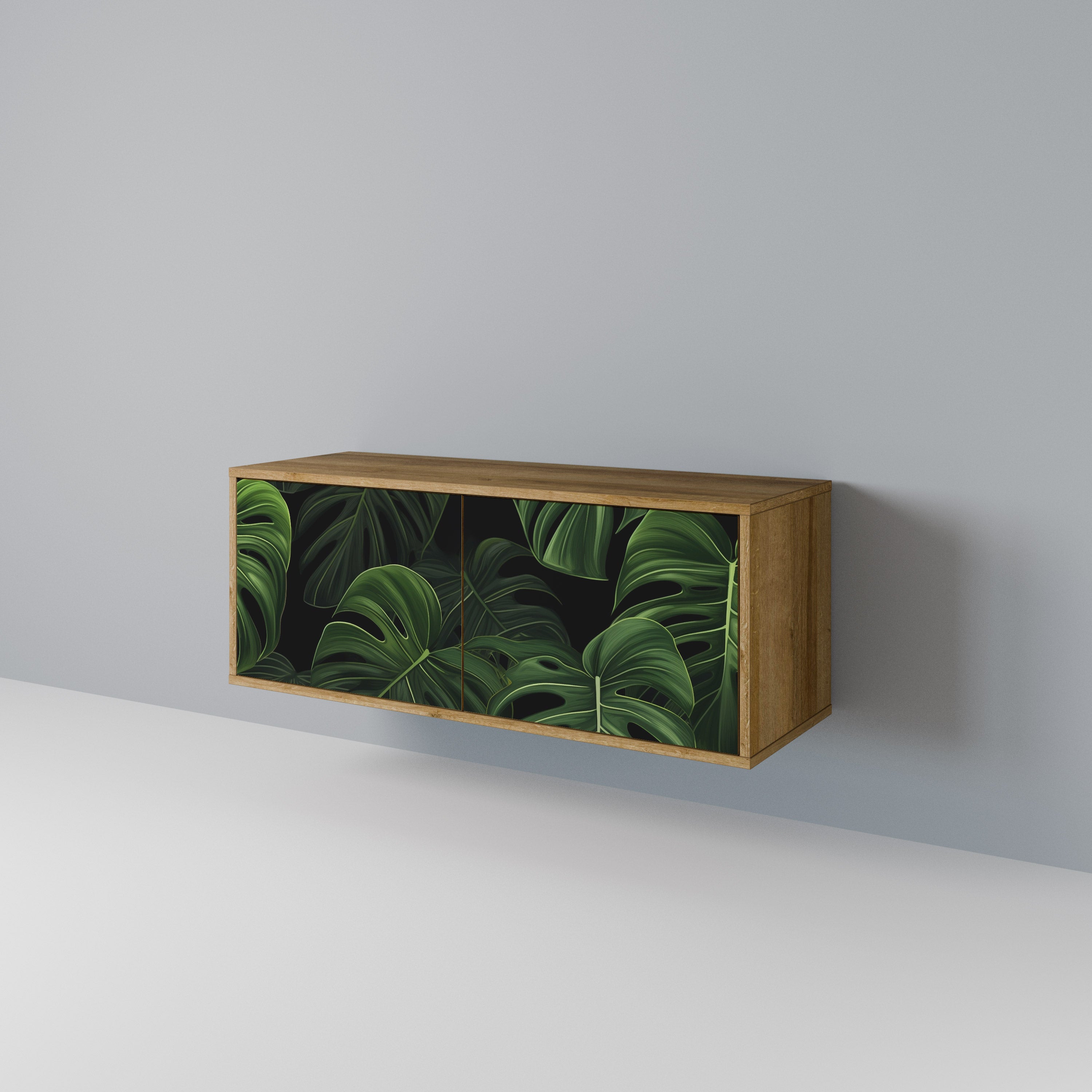 INFINITE MONSTERA Kompaktowa szafka RTV 2-drzwiowa