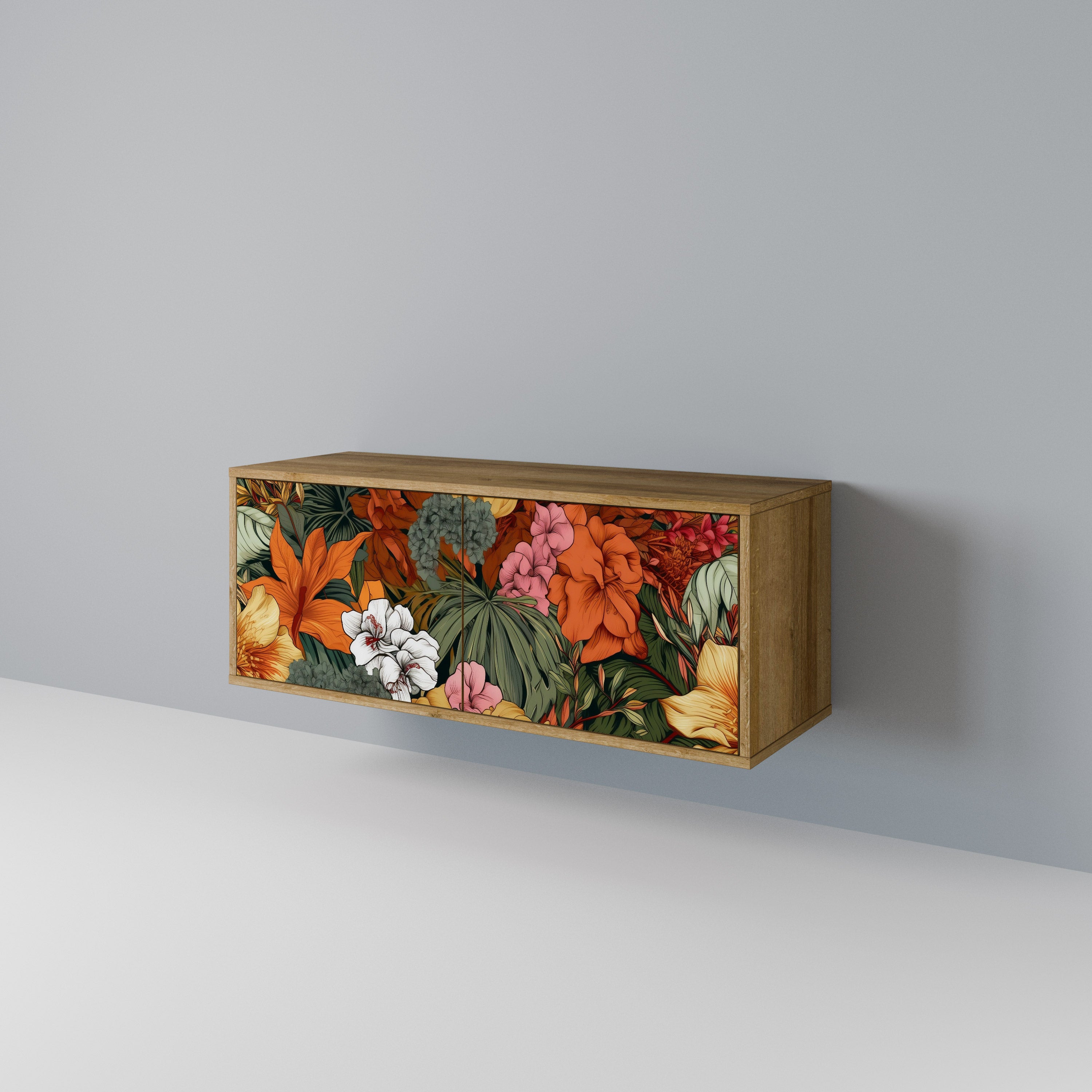 RADIANT FLORA Kompaktowa szafka RTV 2-drzwiowa