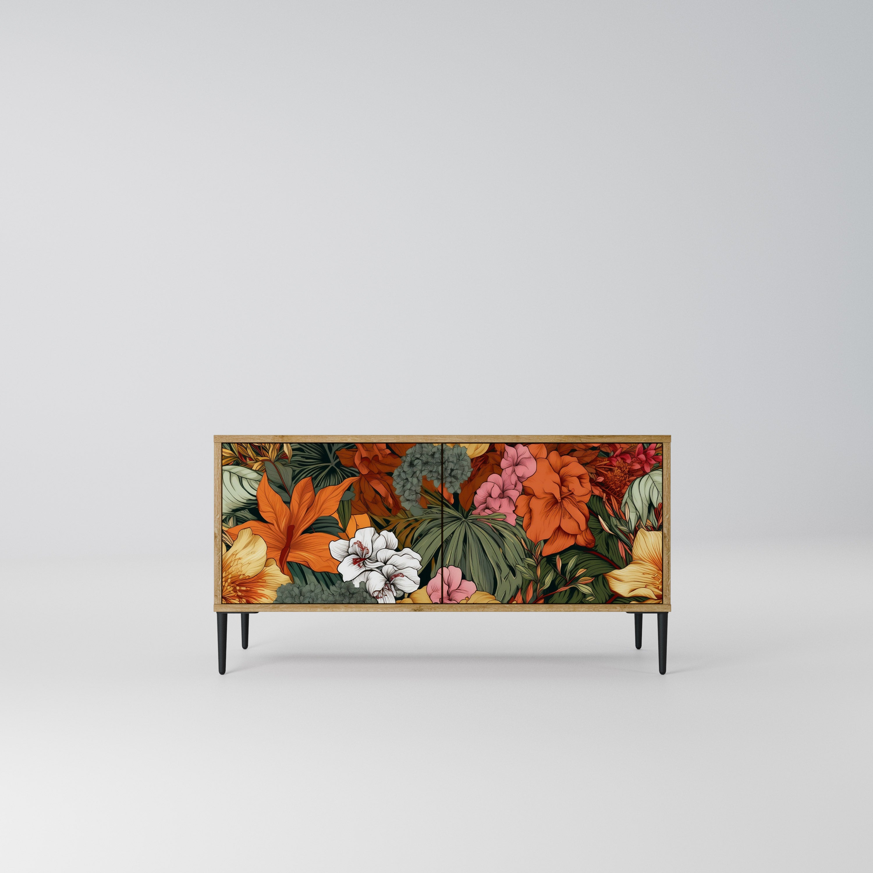 RADIANT FLORA Kompaktowa szafka RTV 2-drzwiowa