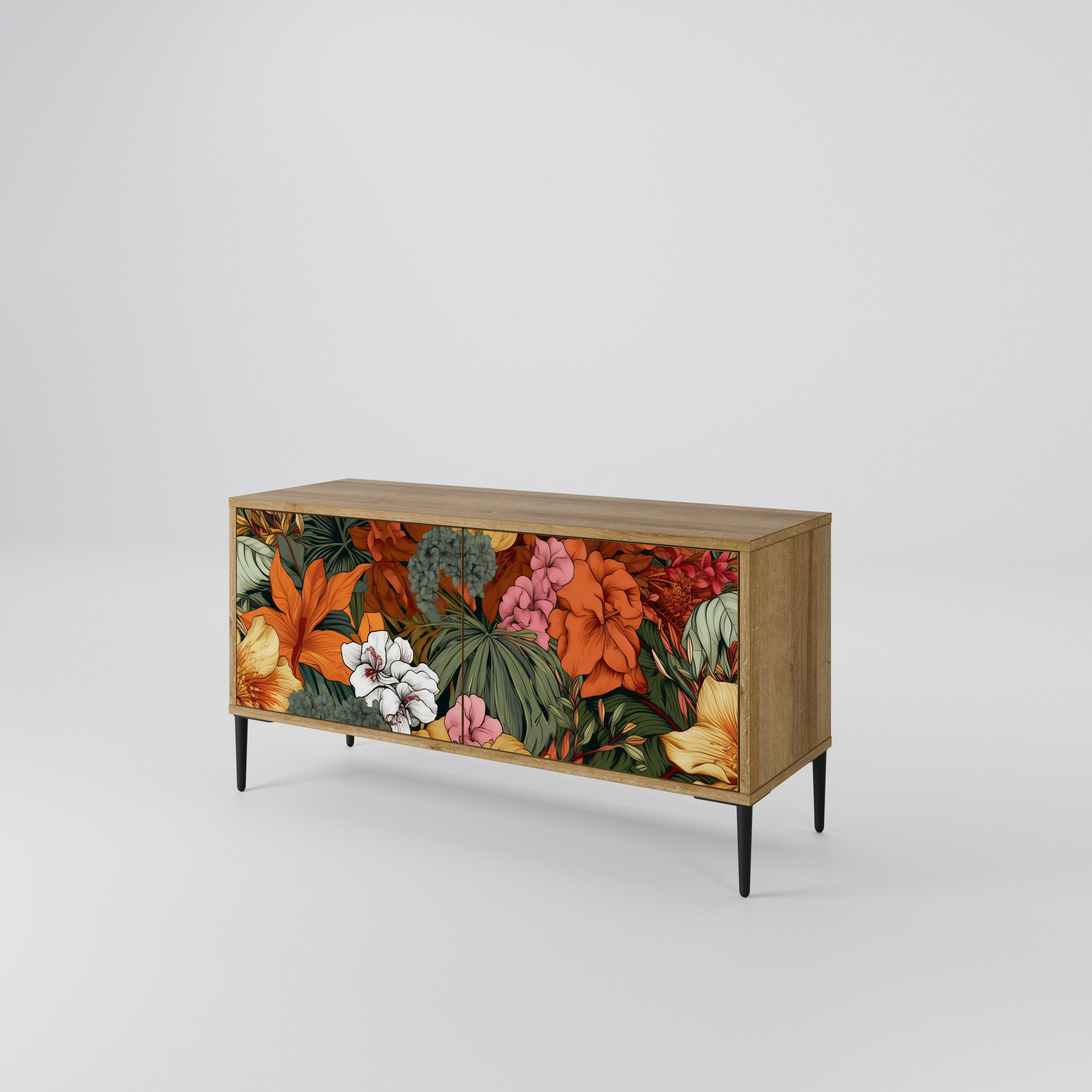 RADIANT FLORA Kompaktowa szafka RTV 2-drzwiowa