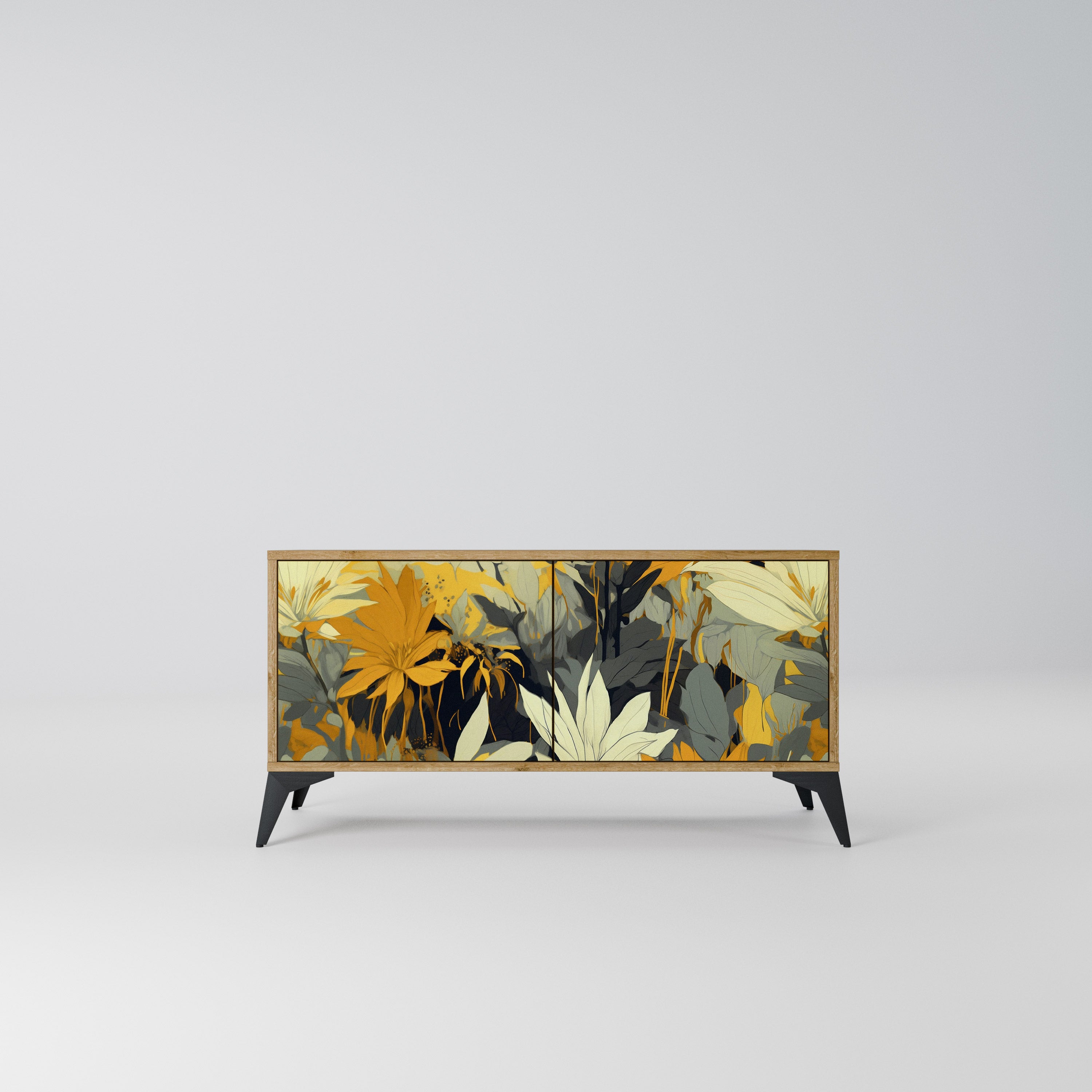 SUNKISSED LILY Kompaktowa szafka RTV 2-drzwiowa
