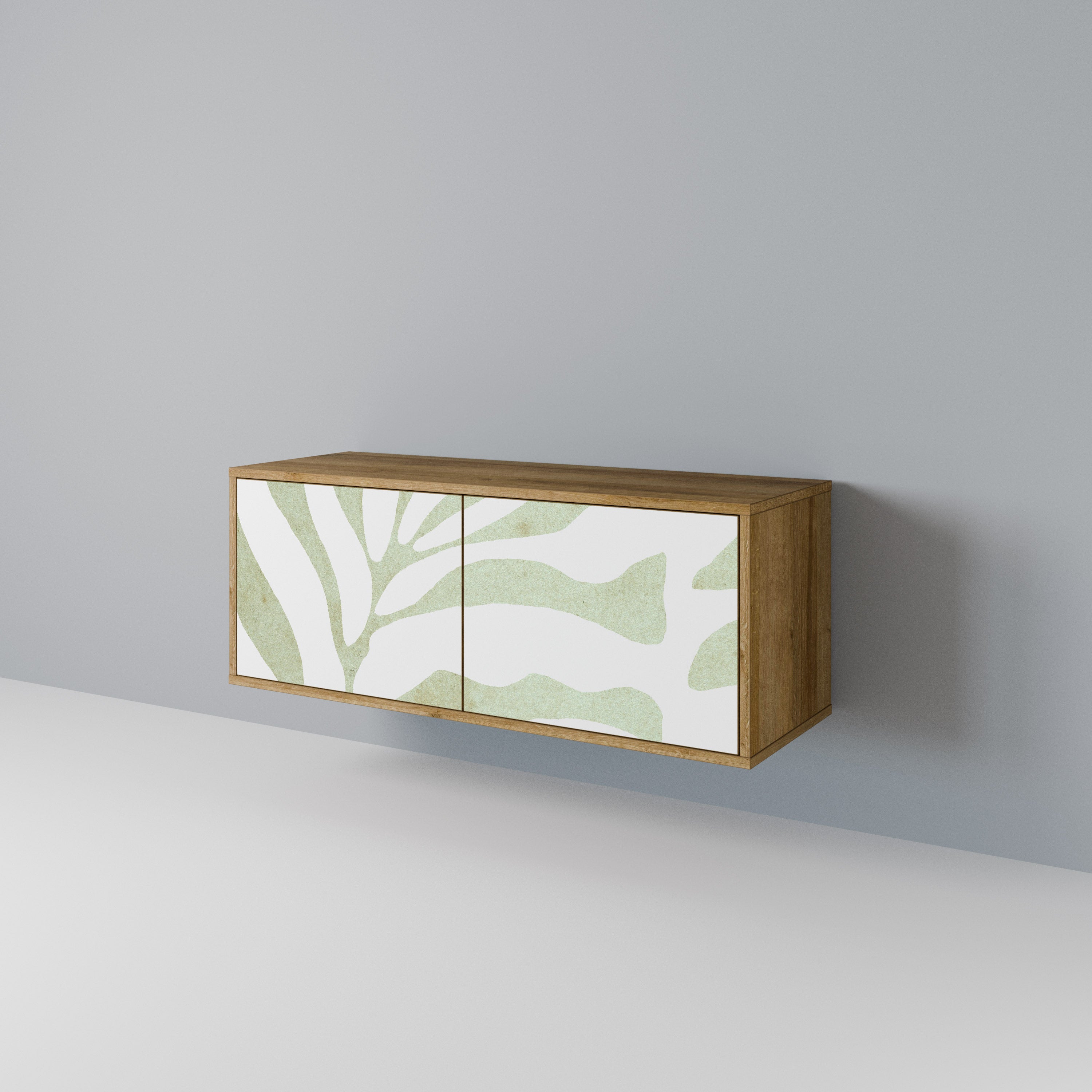 BOTANICAL SPARK Kompaktowa szafka RTV 2-drzwiowa