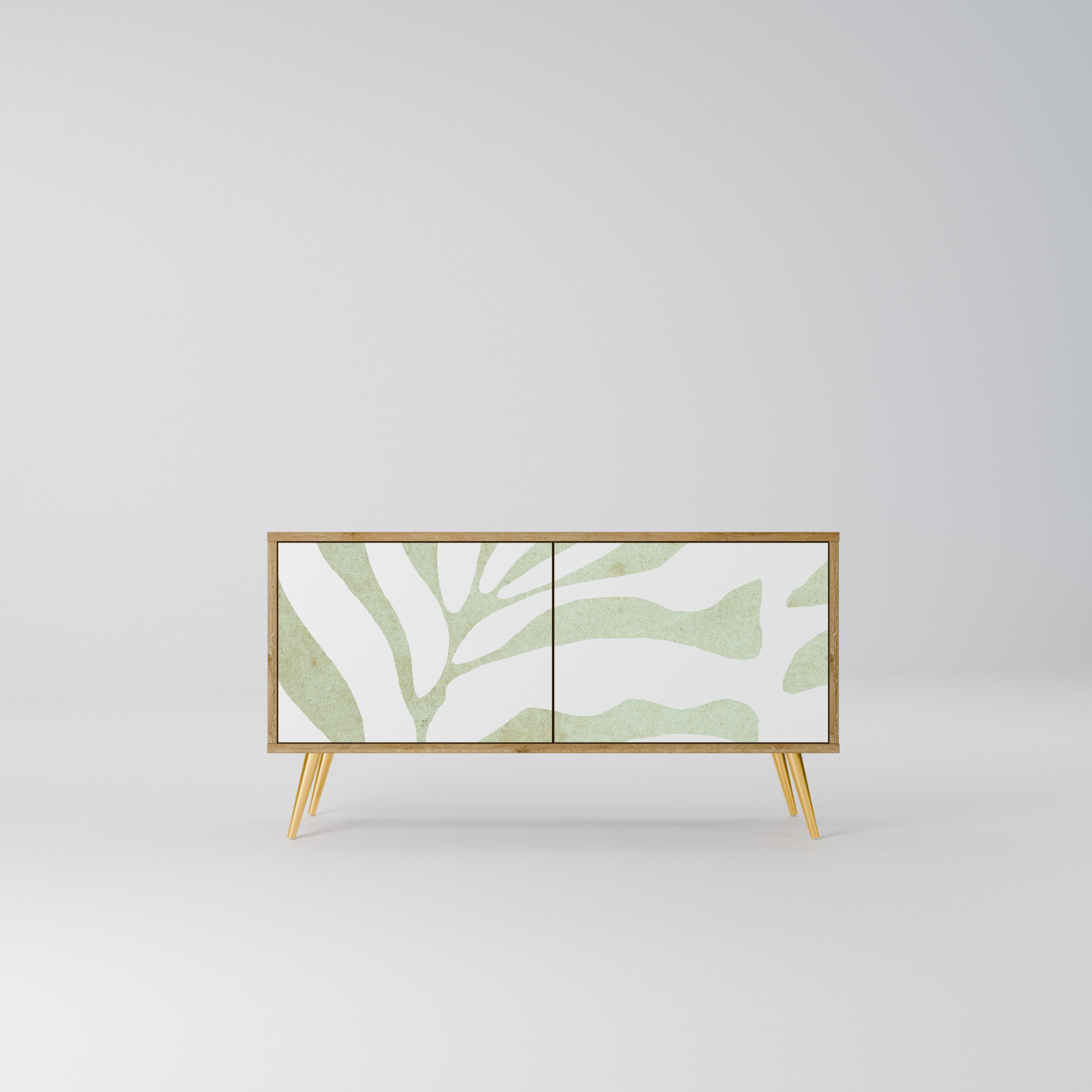 BOTANICAL SPARK Kompaktowa szafka RTV 2-drzwiowa