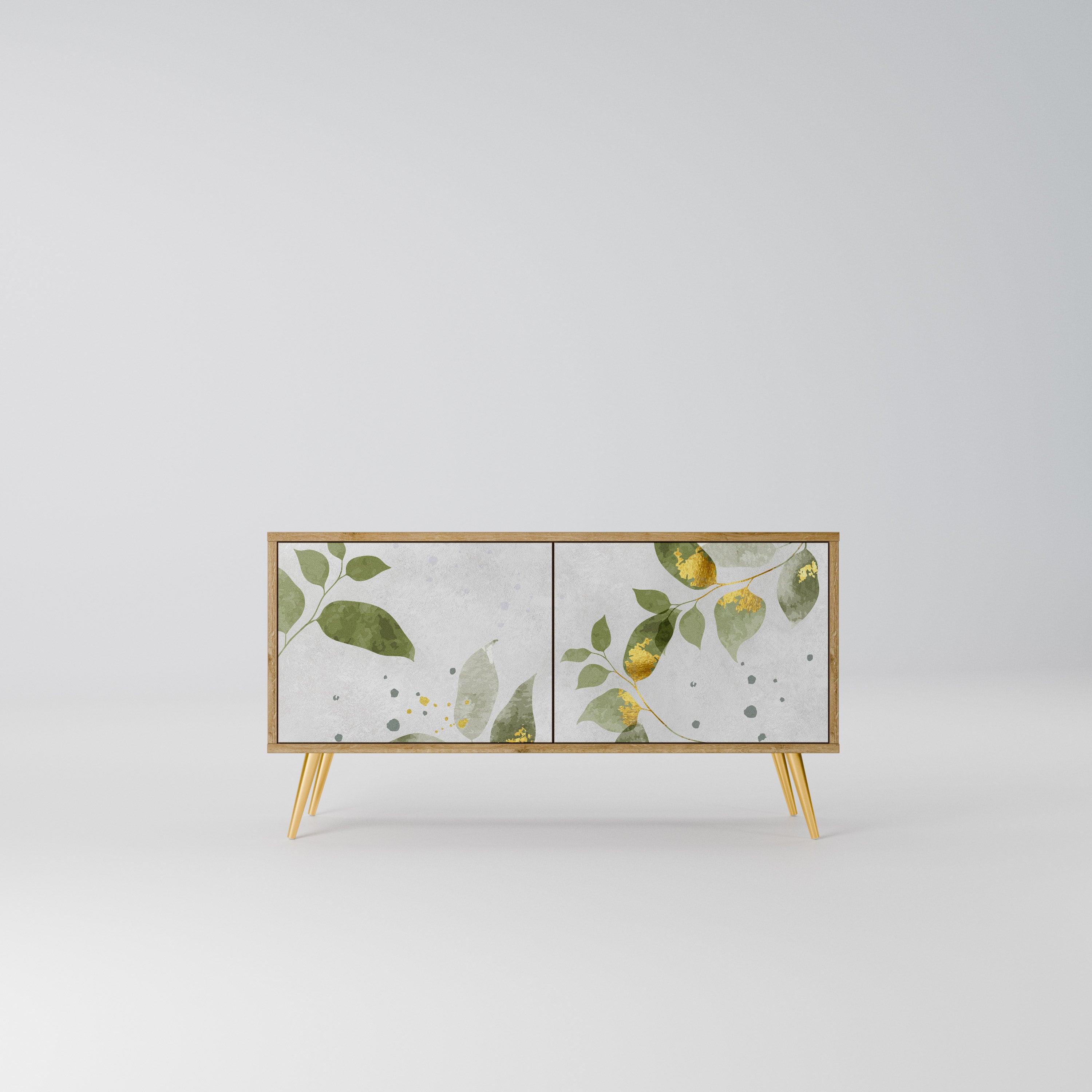 ELEGANT BOTANICS Kompaktowa szafka RTV 2-drzwiowa