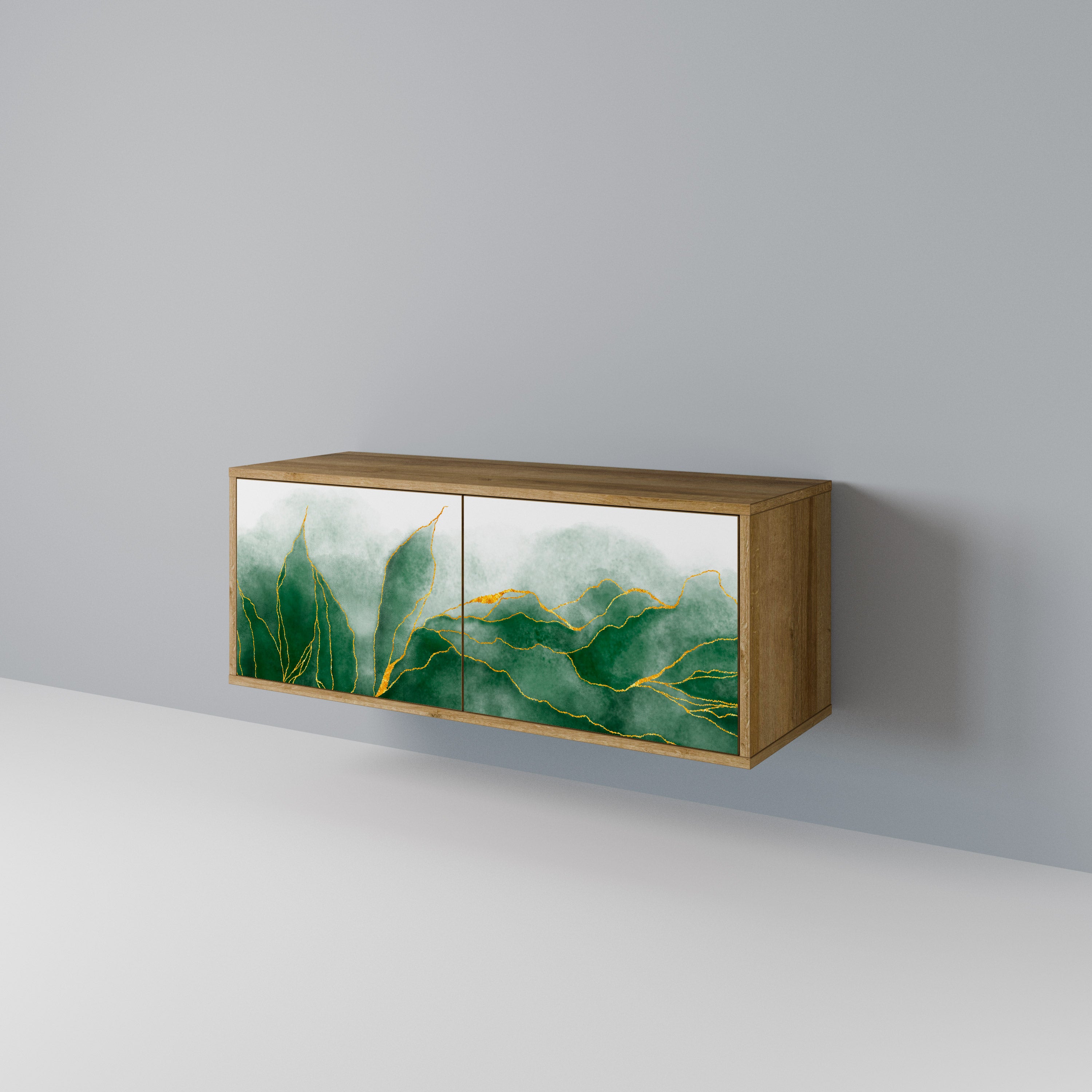 EXPENSIVE NATURE Kompaktowa szafka RTV 2-drzwiowa