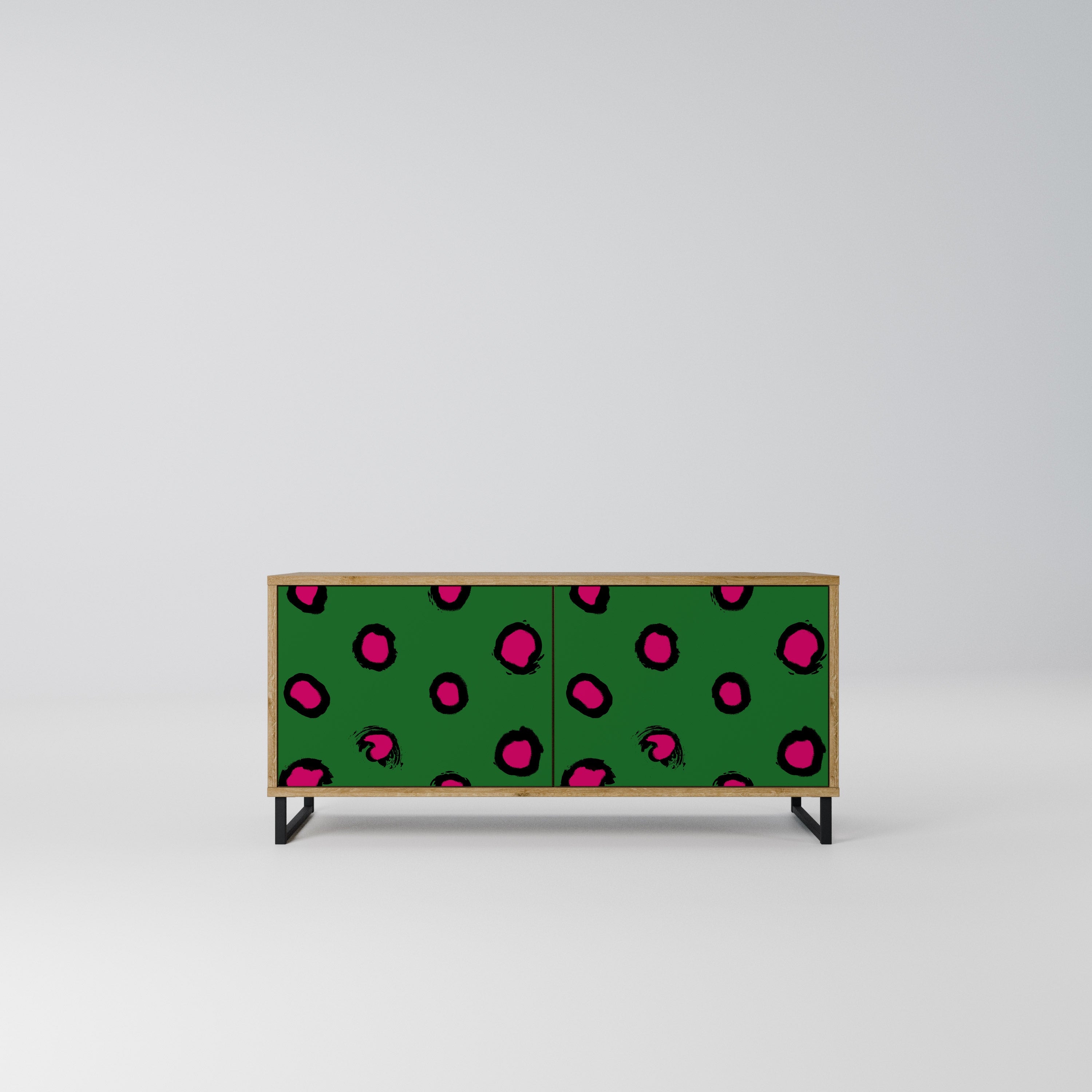 FUNKY SPOTS Kompaktowa szafka RTV 2-drzwiowa