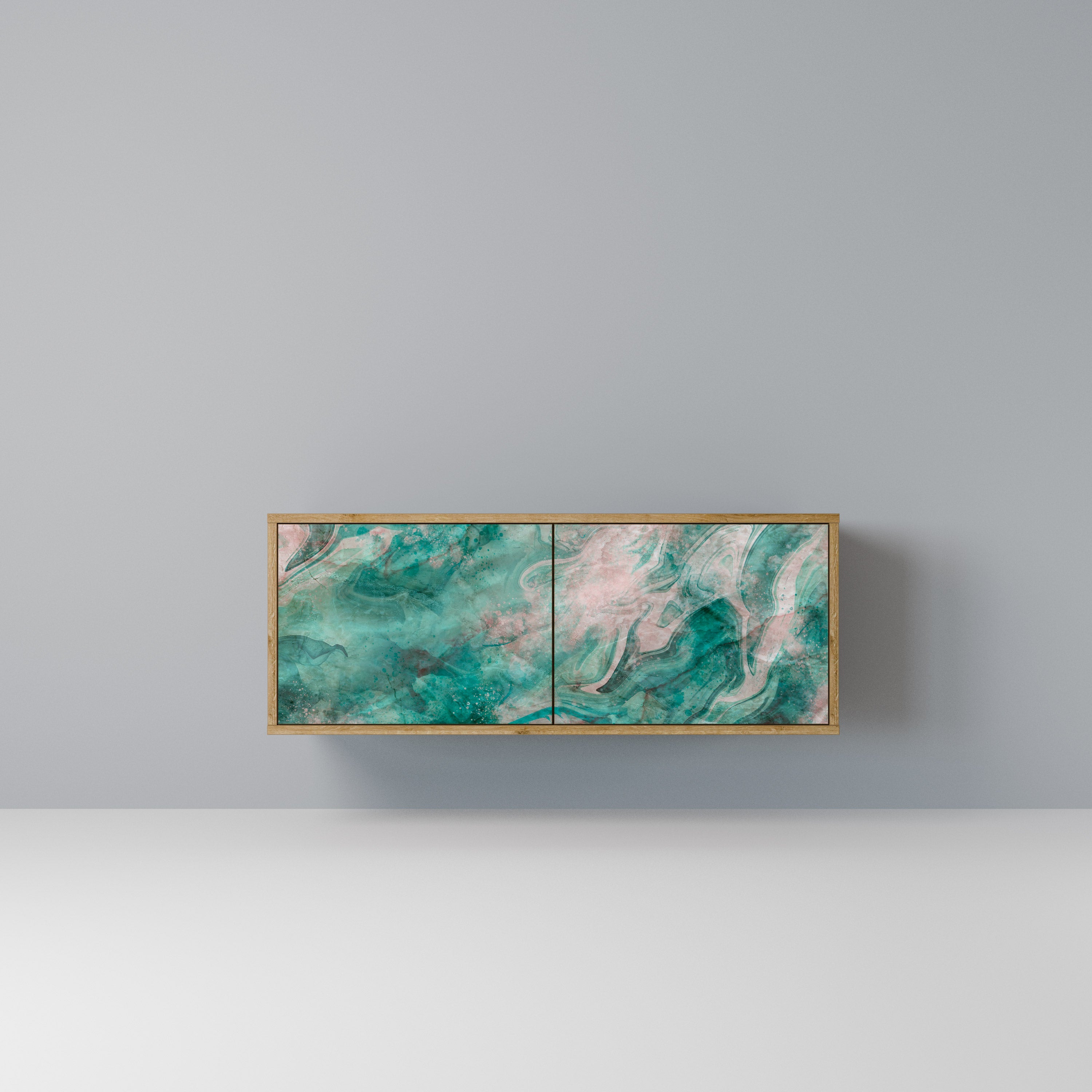ABSTRACT ALCHEMY Kompaktowa szafka RTV 2-drzwiowa