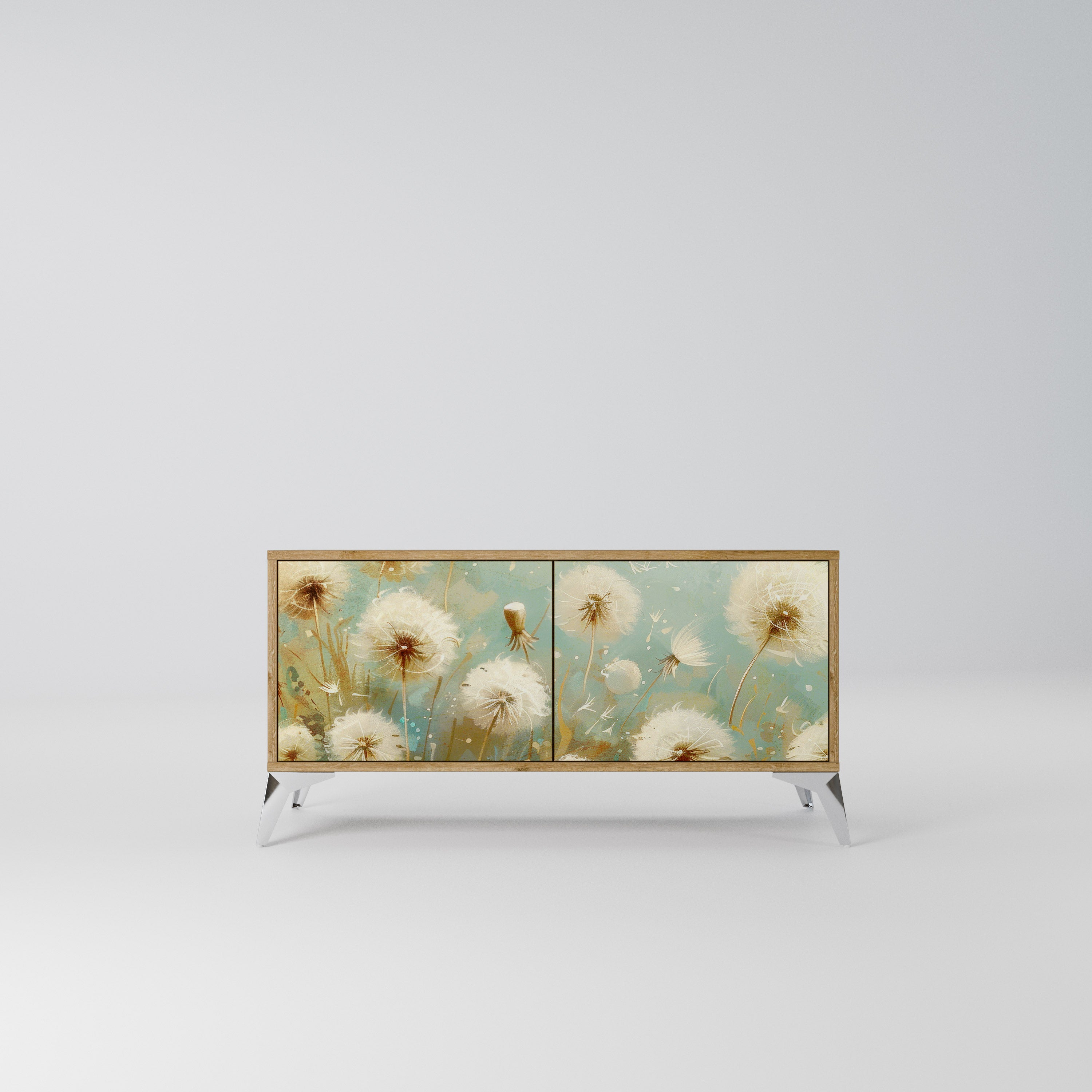 DREAMY MEADOW Kompaktowa szafka RTV 2-drzwiowa