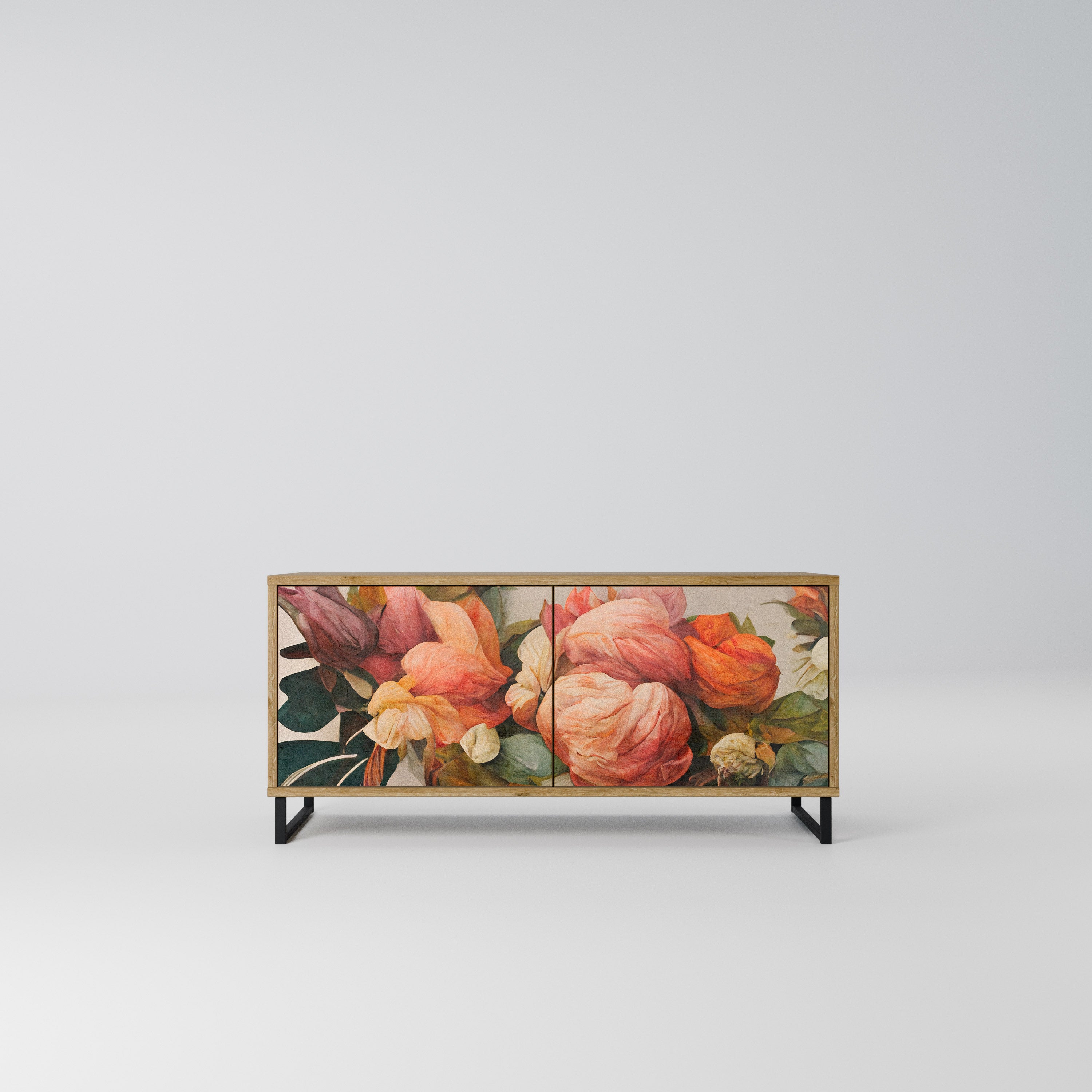 STYLISH BEAUTY Kompaktowa szafka RTV 2-drzwiowa