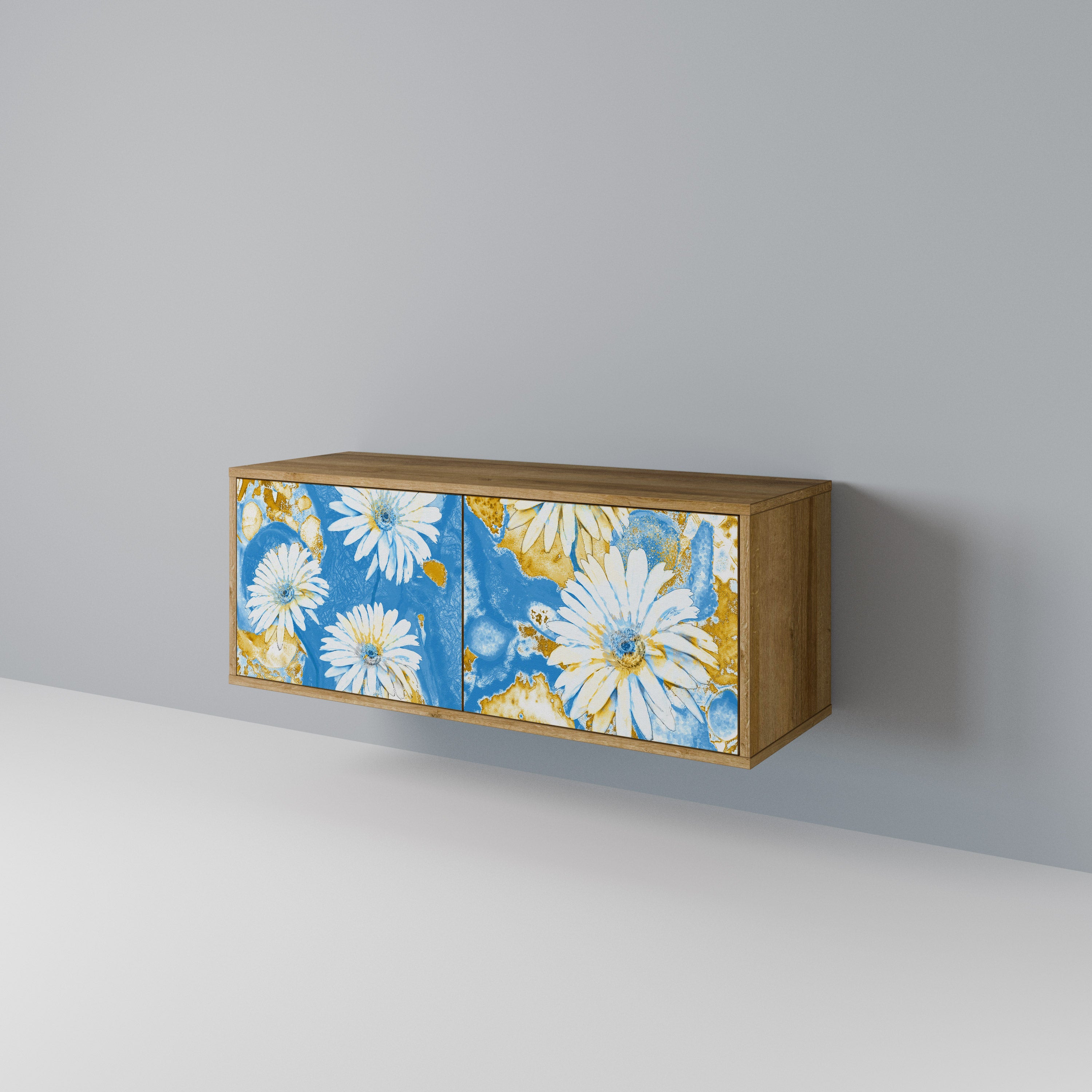 DAISY LUXE Kompaktowa szafka RTV 2-drzwiowa