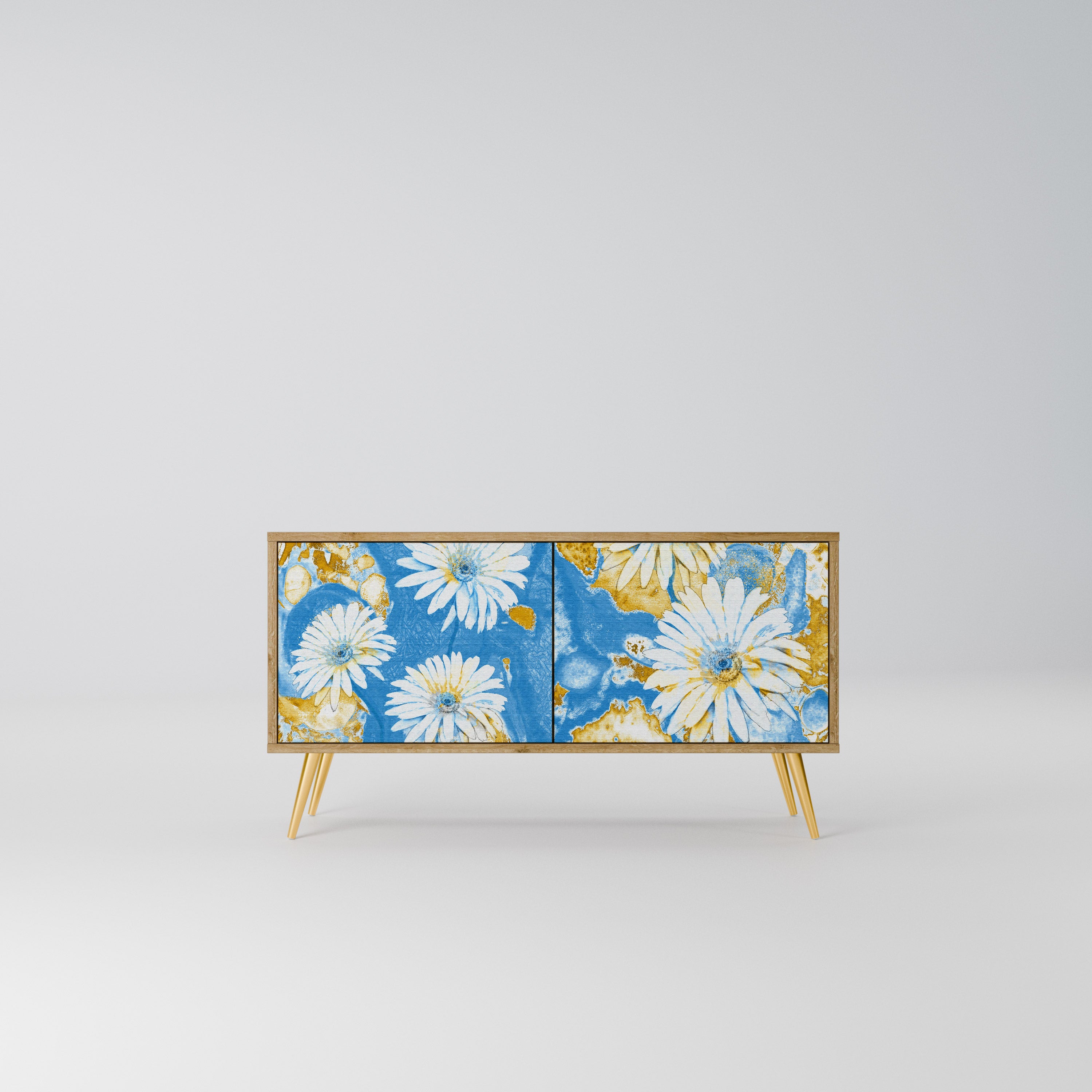 DAISY LUXE Kompaktowa szafka RTV 2-drzwiowa